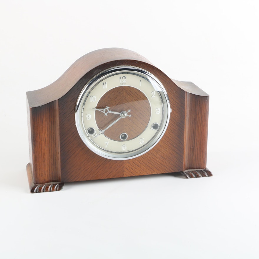 Andrew British Tambour Westminster Chime Perivale Clock