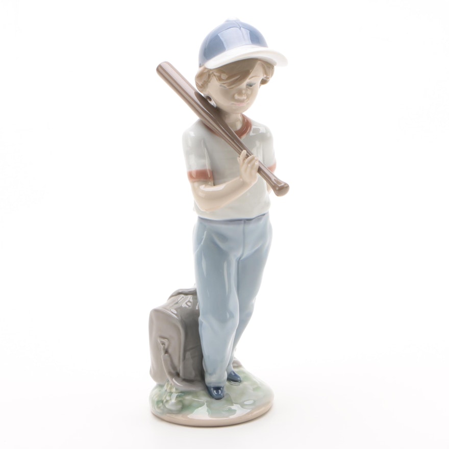 1990 Lladró Collector's Society "Can I Play?" Porcelain Figurine