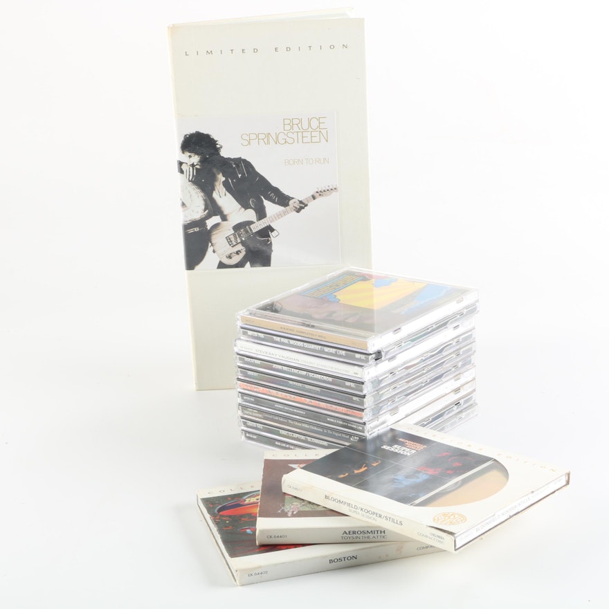Aerosmith, Boston and Springsteen Master Sound Collector's Edition CDs and More