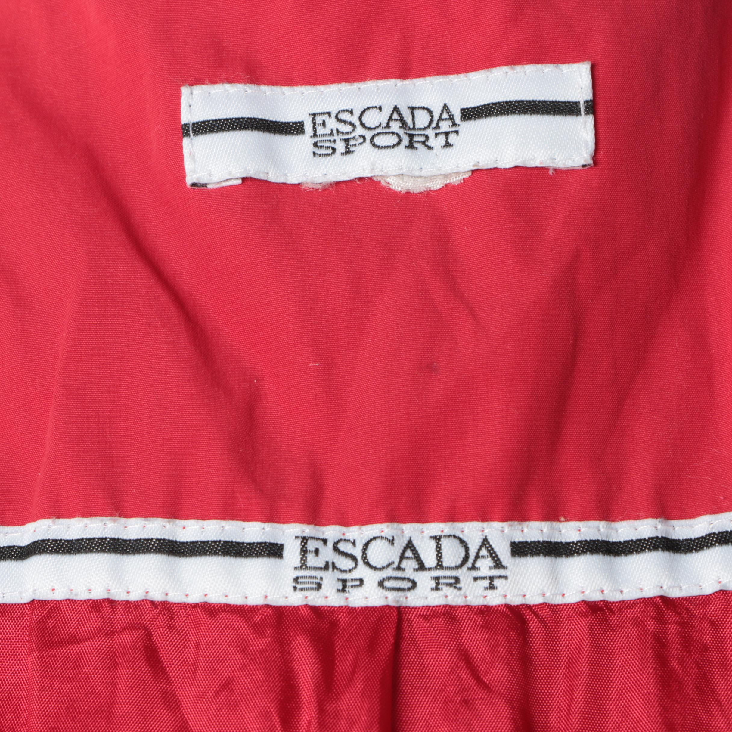 Women's Escada Sport Red Jacket