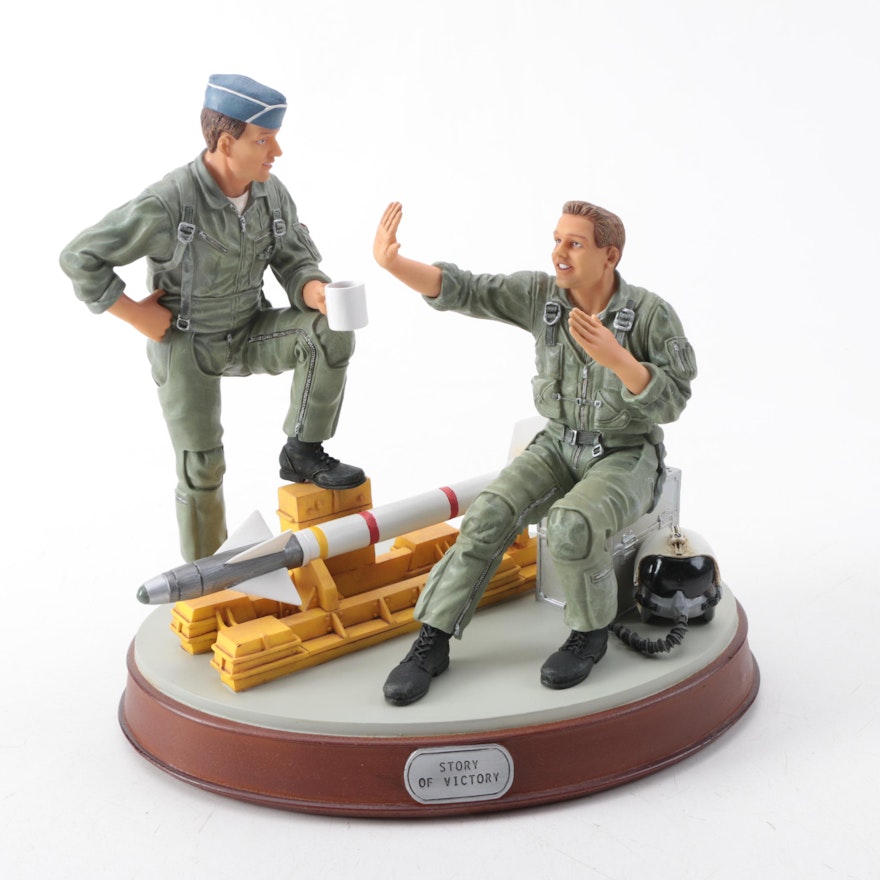 G.I. Joe Unforgettable Military Moments Resin Sculpture "Story of Victory"