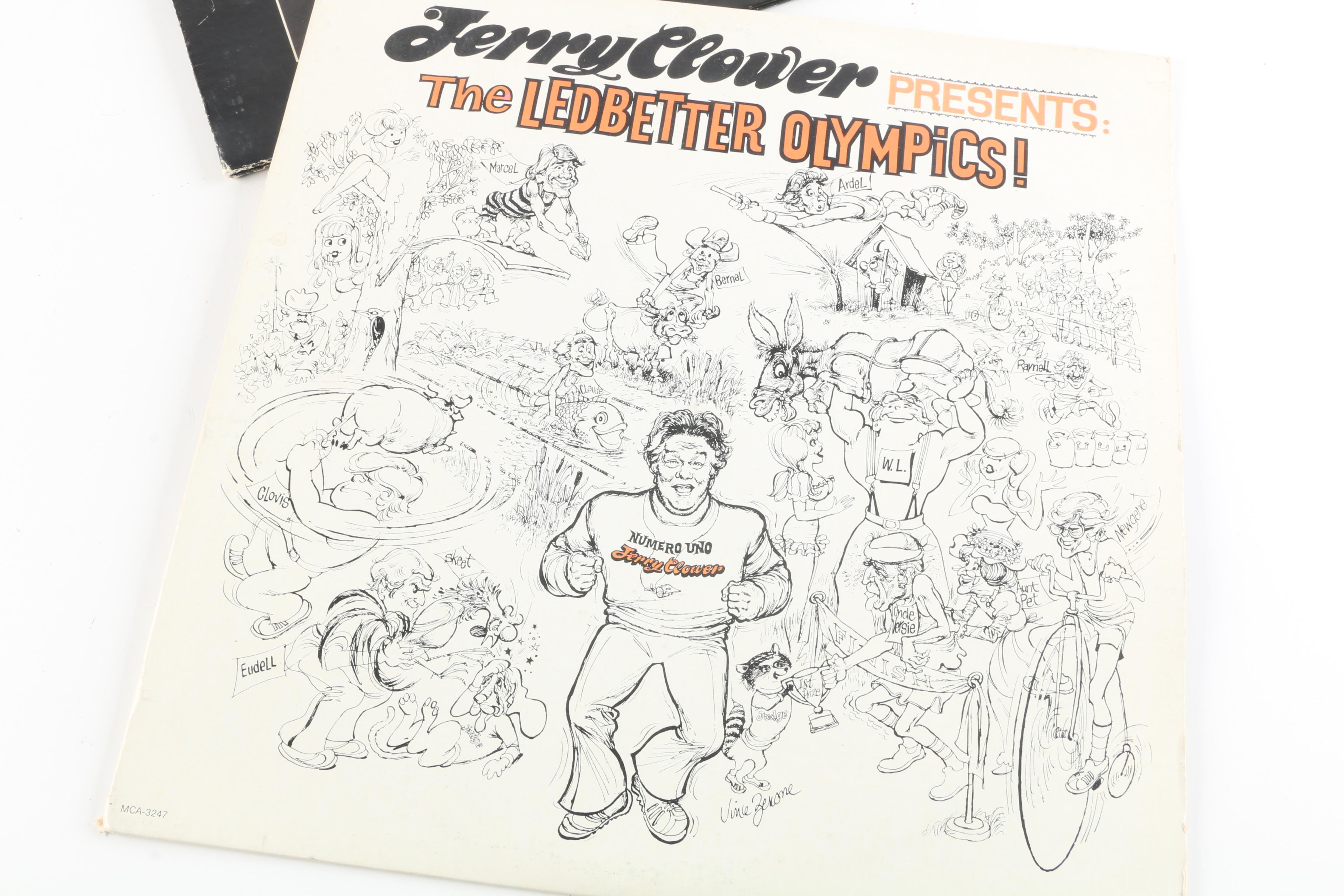 The Beatles "Let It Be", ELO and Jerry Clower Records