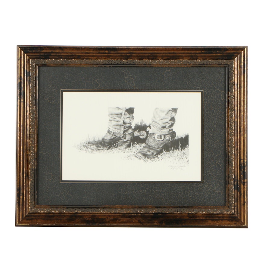 Sheri Greves-Neilson Limited Edition Halftone Print "A Good Foundation"