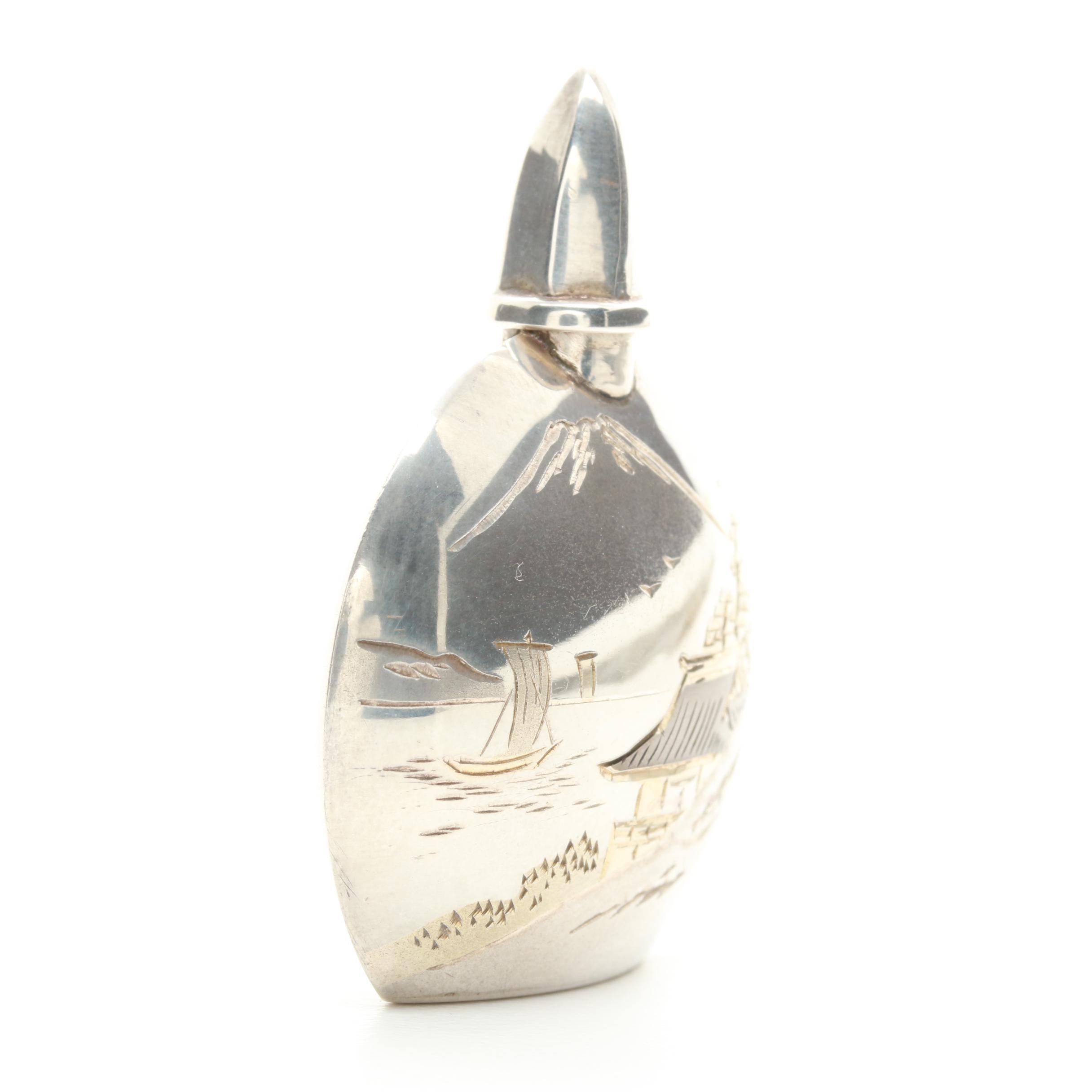 950 Silver Perfume Bottle