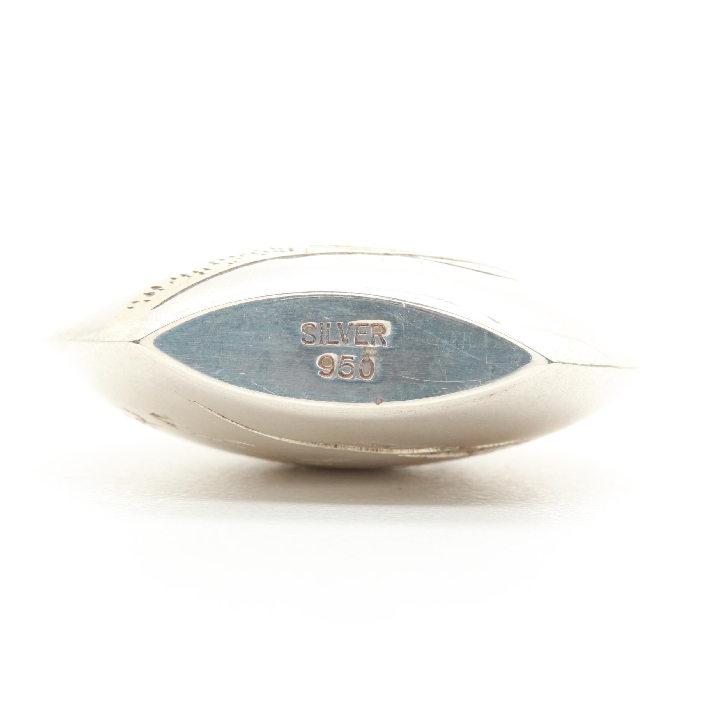 950 Silver Perfume Bottle