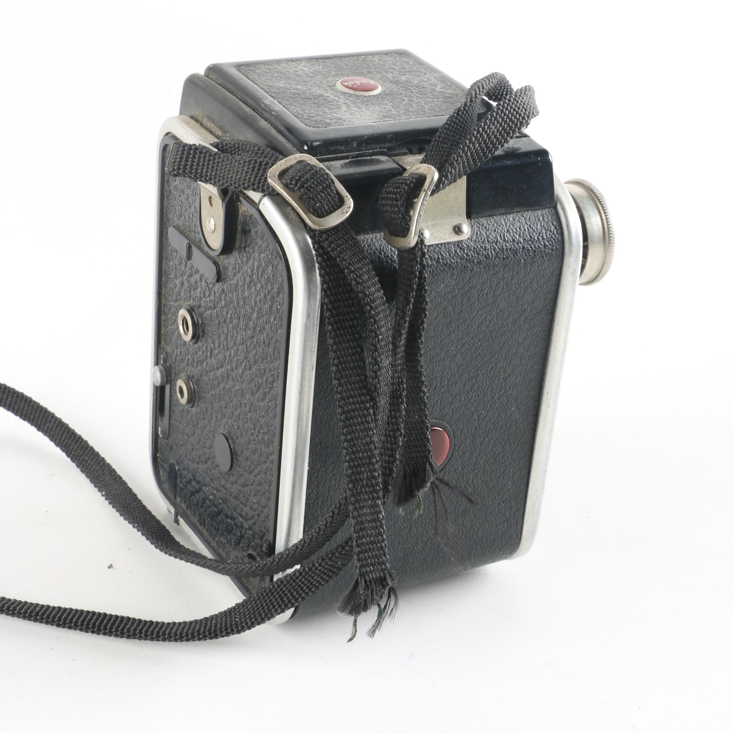 Vintage Kodak Duaflex III and Instamatic X-15 Cameras