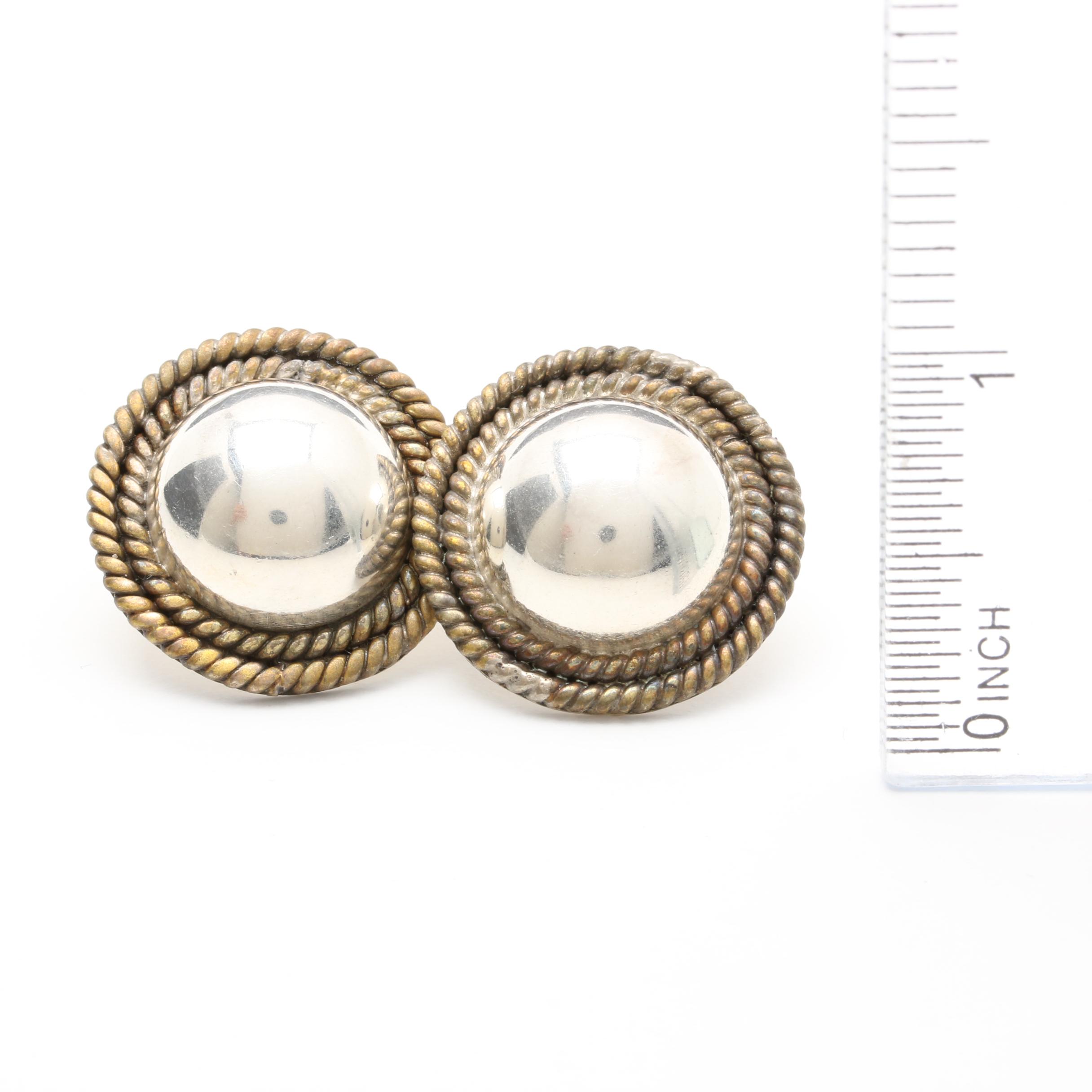 Assortment of Sterling Silver Southwestern Style and Mexican Earrings and Ring