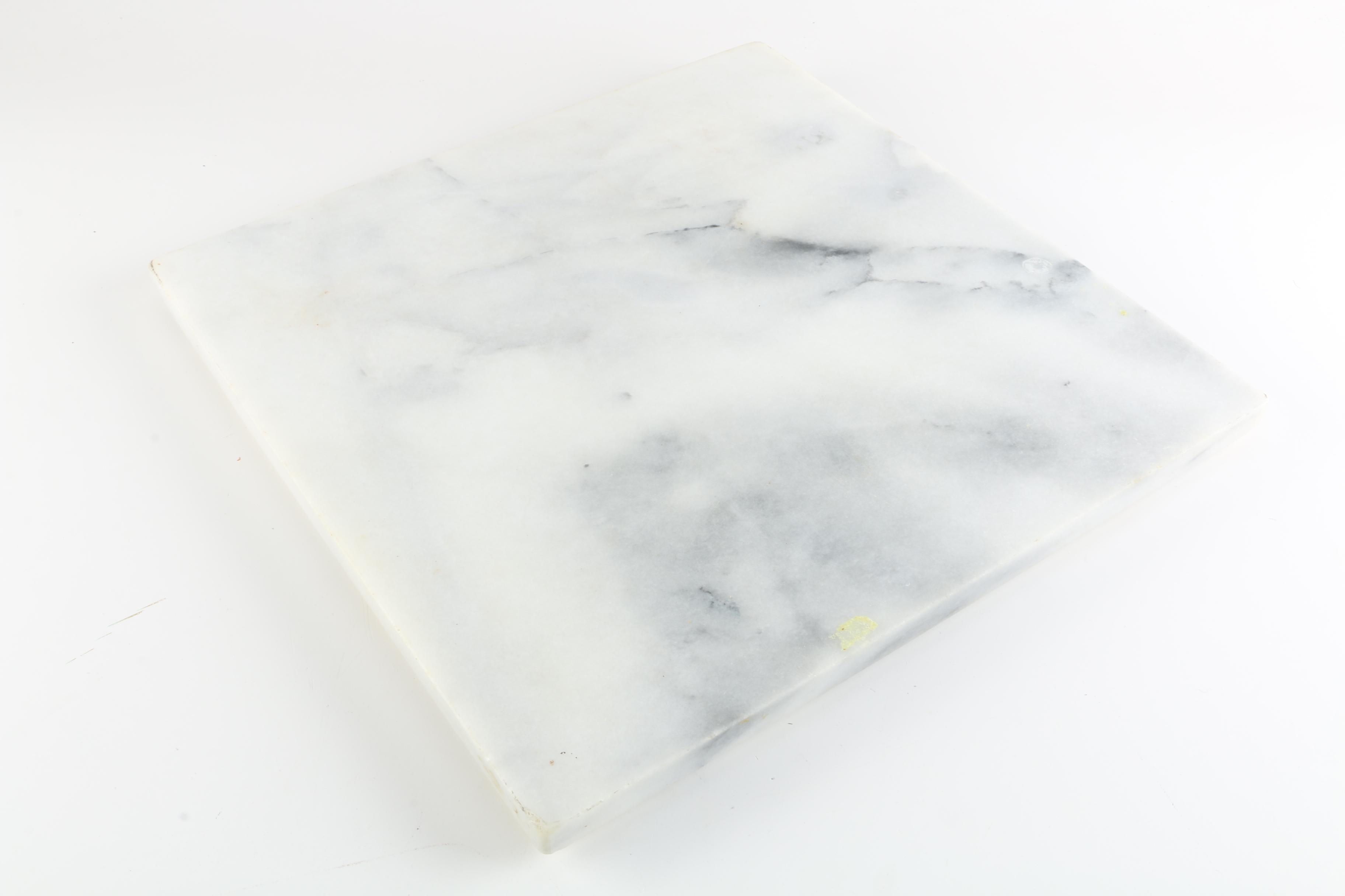 Marble Rolling Pin and Cutting Board