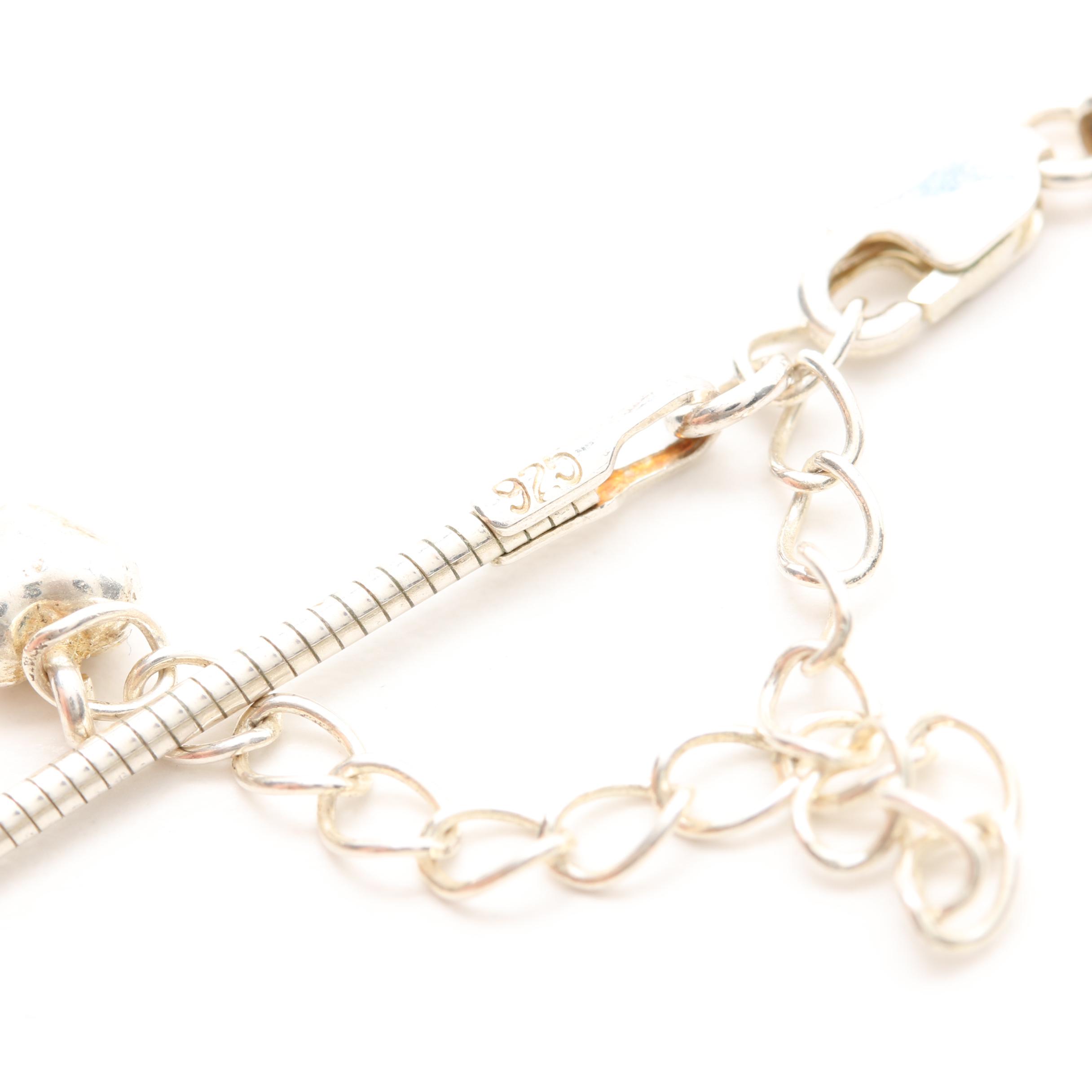 Sterling Silver Rutilated Quartz Pendant Necklace