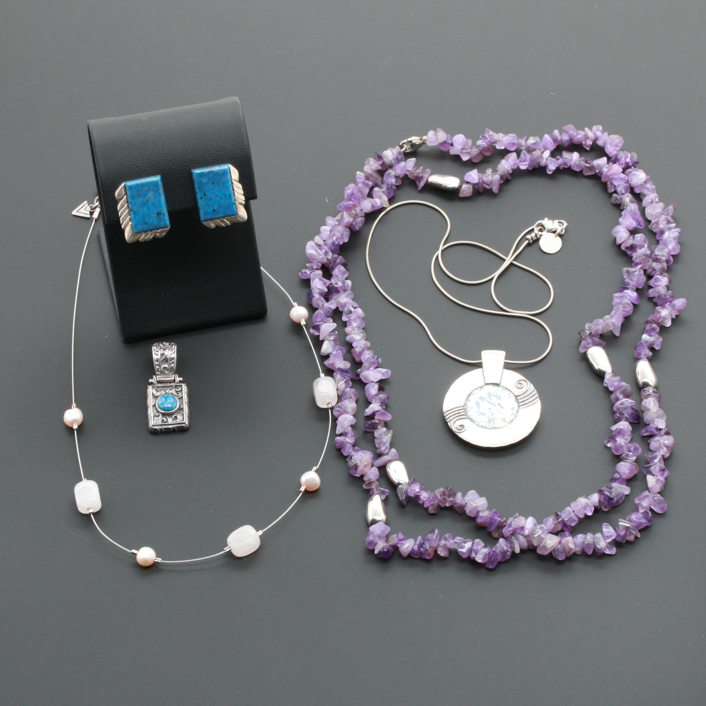 Angeline Miller Navajo Diné Sterling Silver and Southwestern Style Jewelry