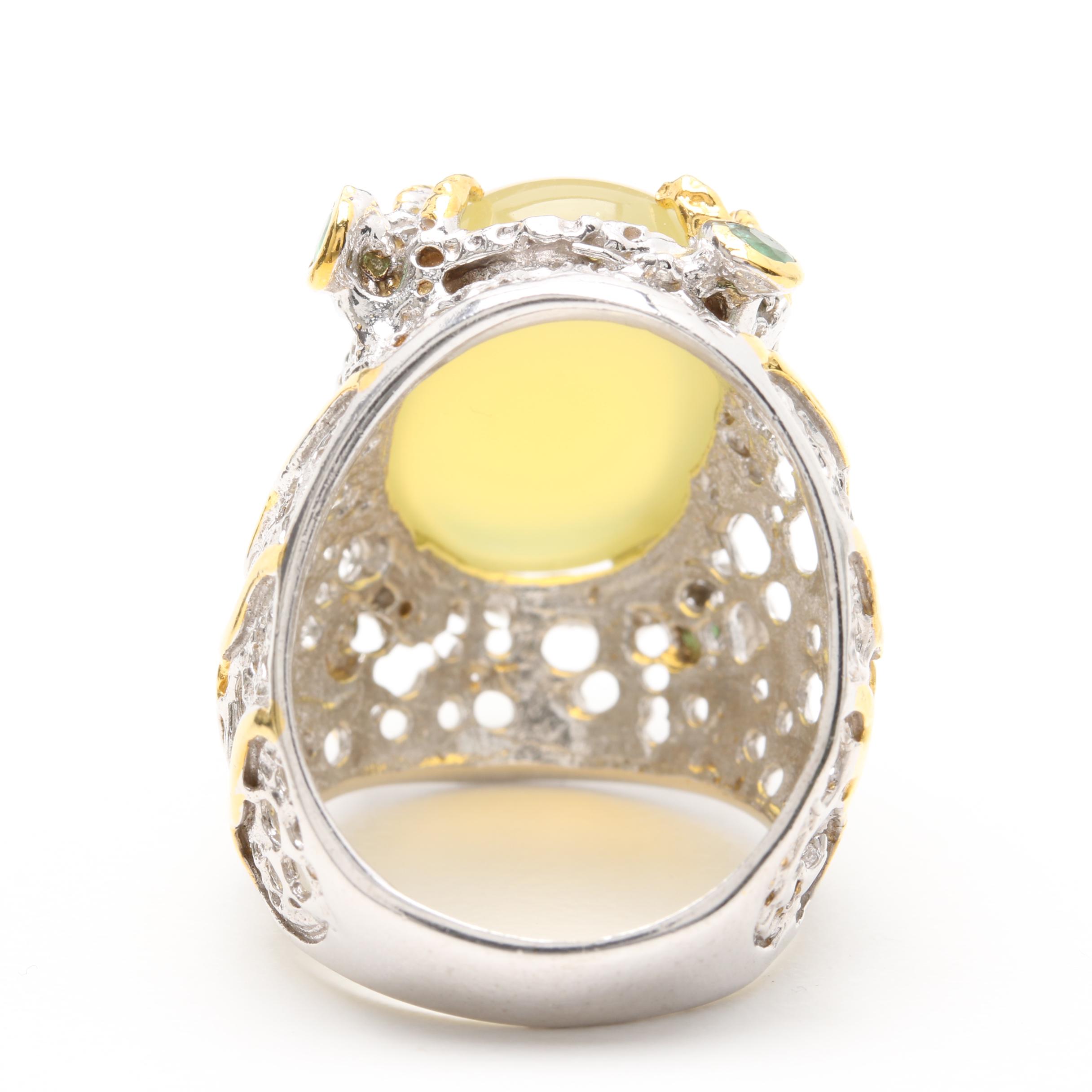 Sterling Silver Gemstone Rings