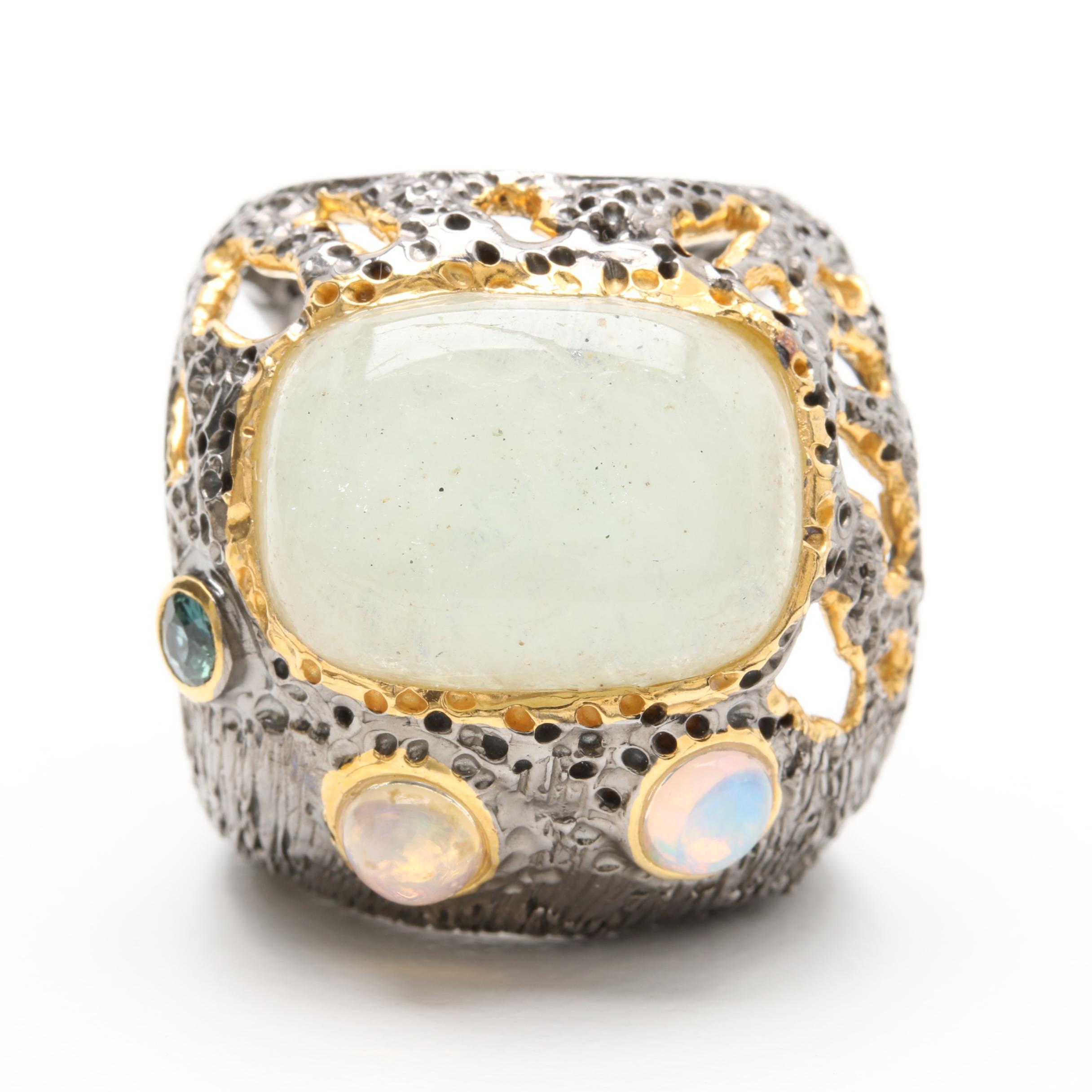 Sterling Silver Gemstone Rings