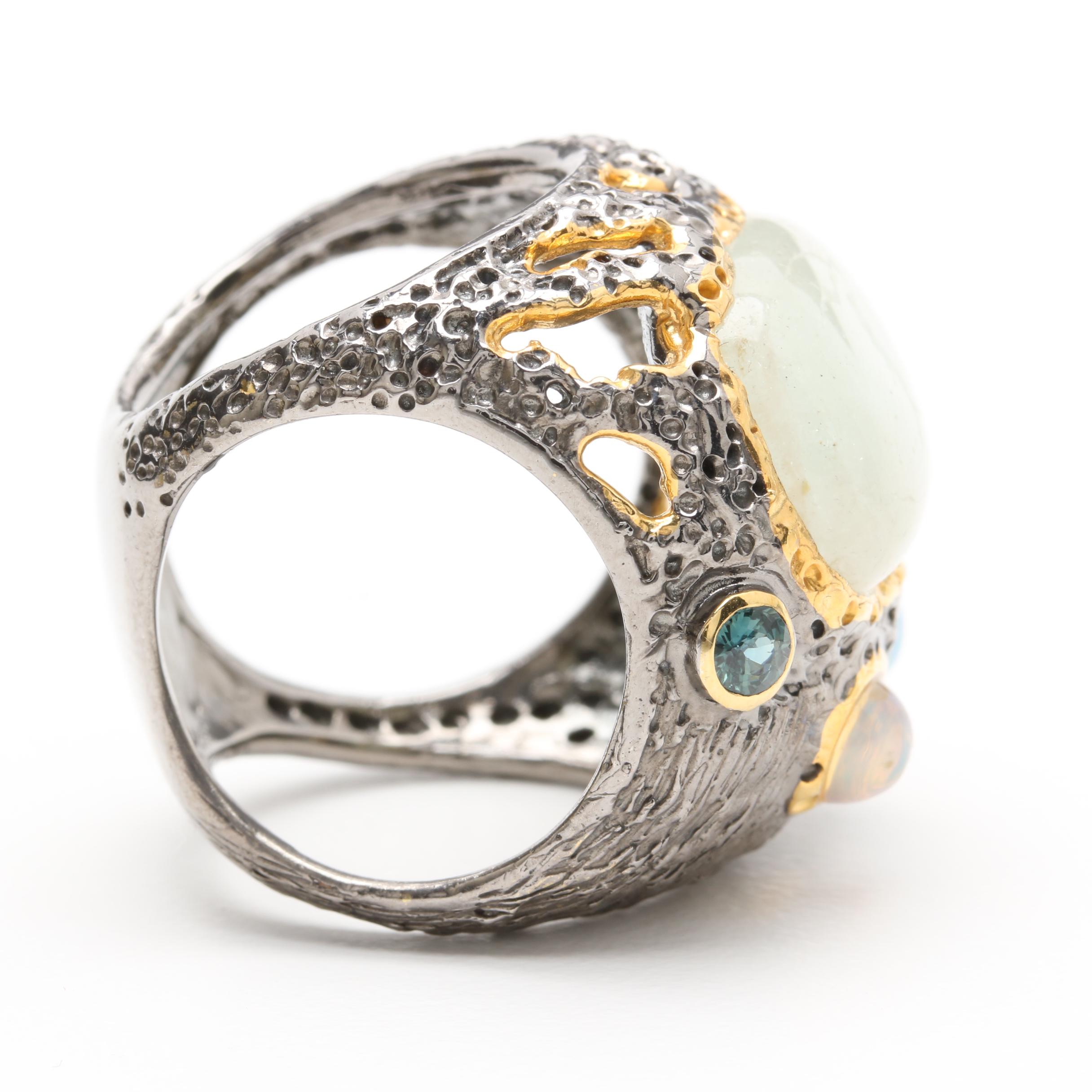 Sterling Silver Gemstone Rings