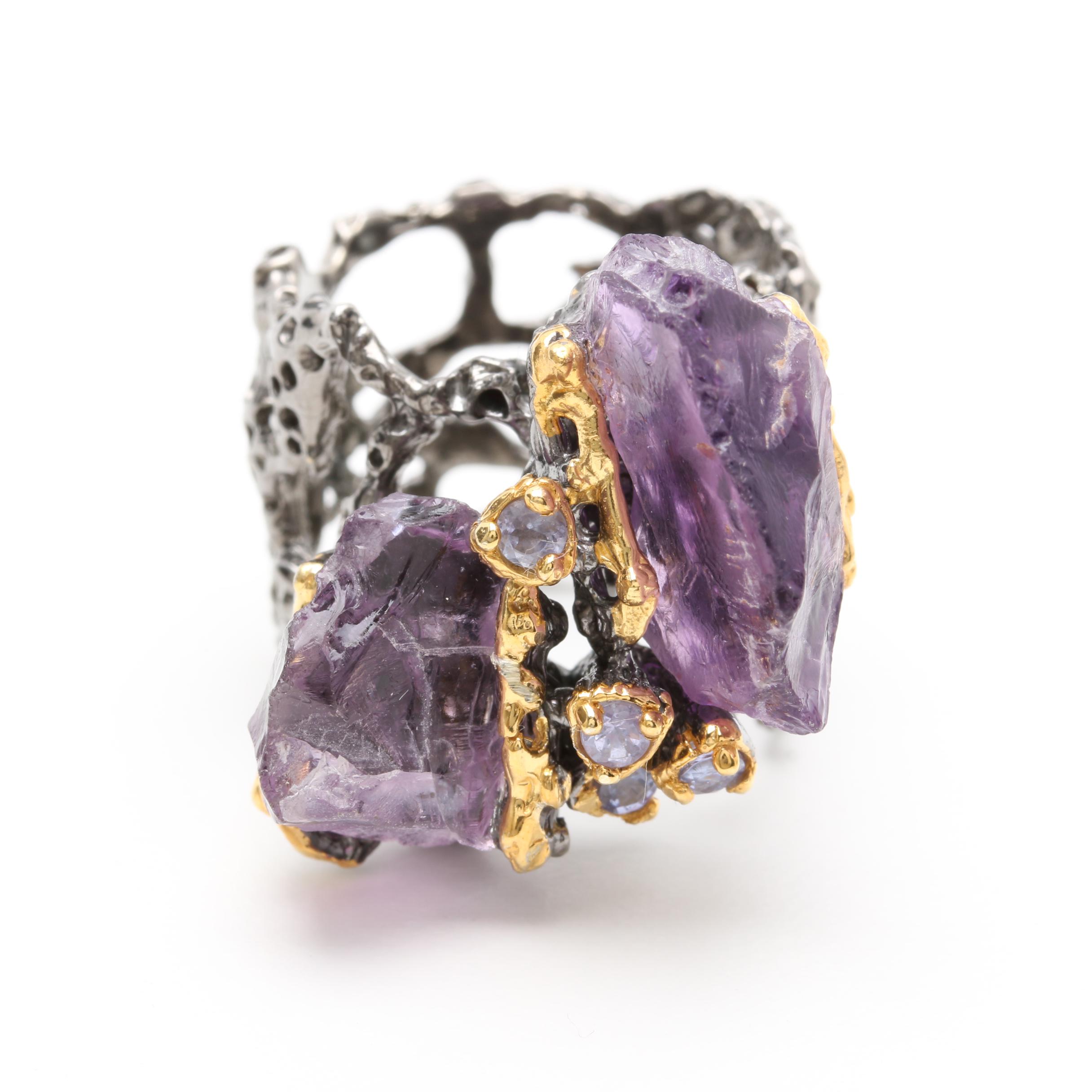 Sterling Silver Gemstone Rings