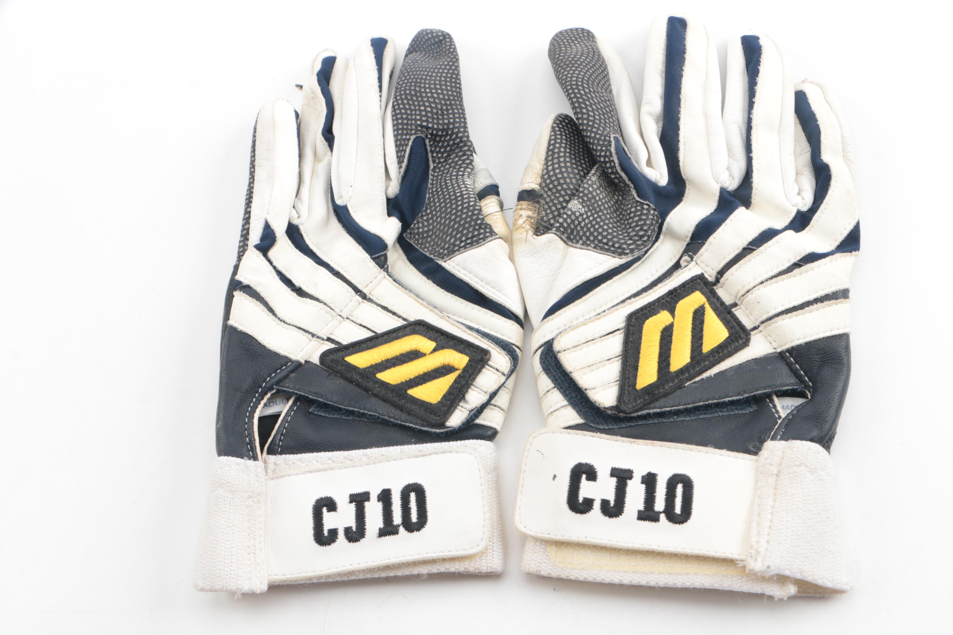 Glomar Pro-Model G-320 Wooden Baseball Bat and Gloves