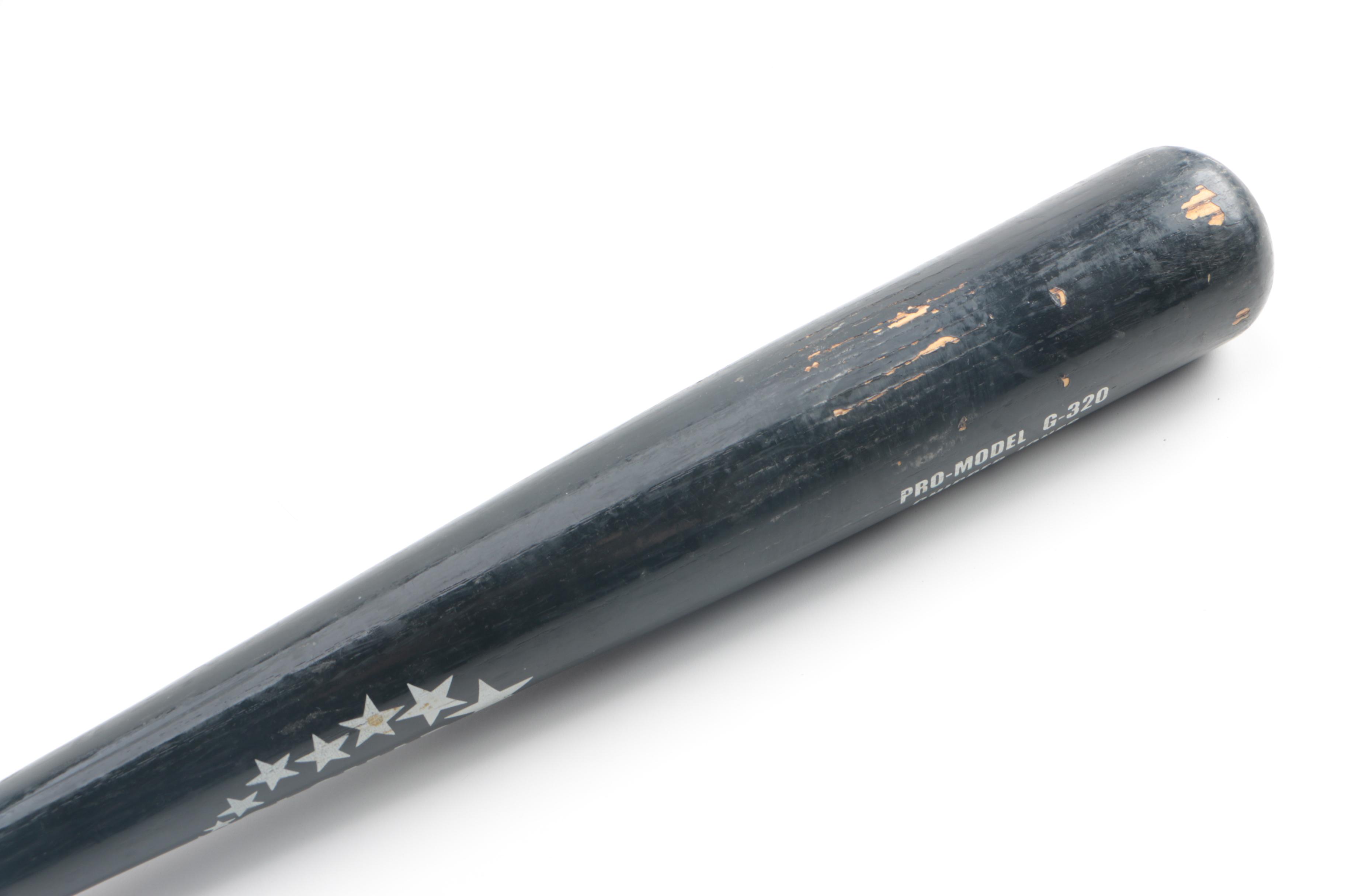 Glomar Pro-Model G-320 Wooden Baseball Bat and Gloves