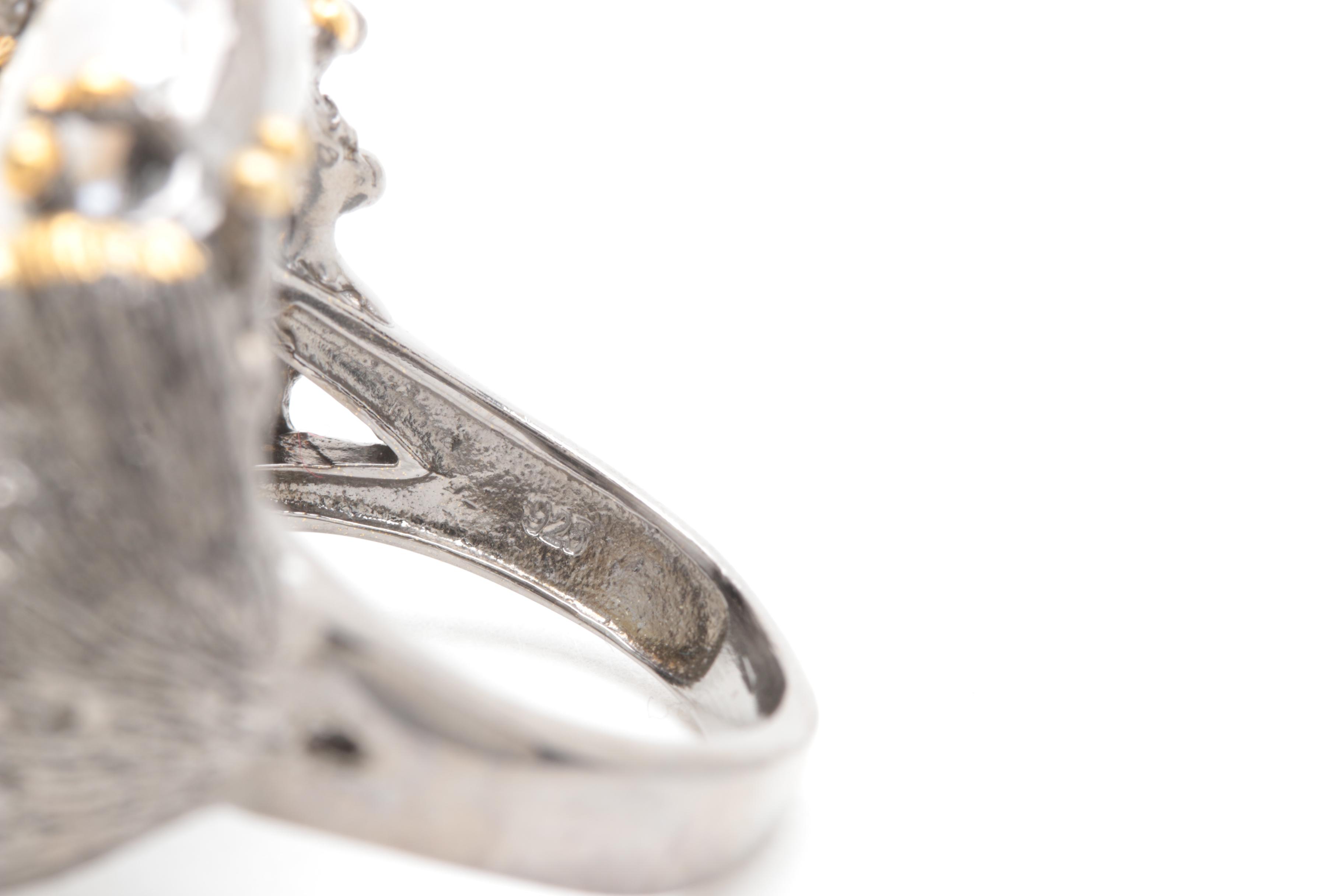 Sterling Silver Cultured Pearl, Tanzanite and Peridot Jewelry Assortment