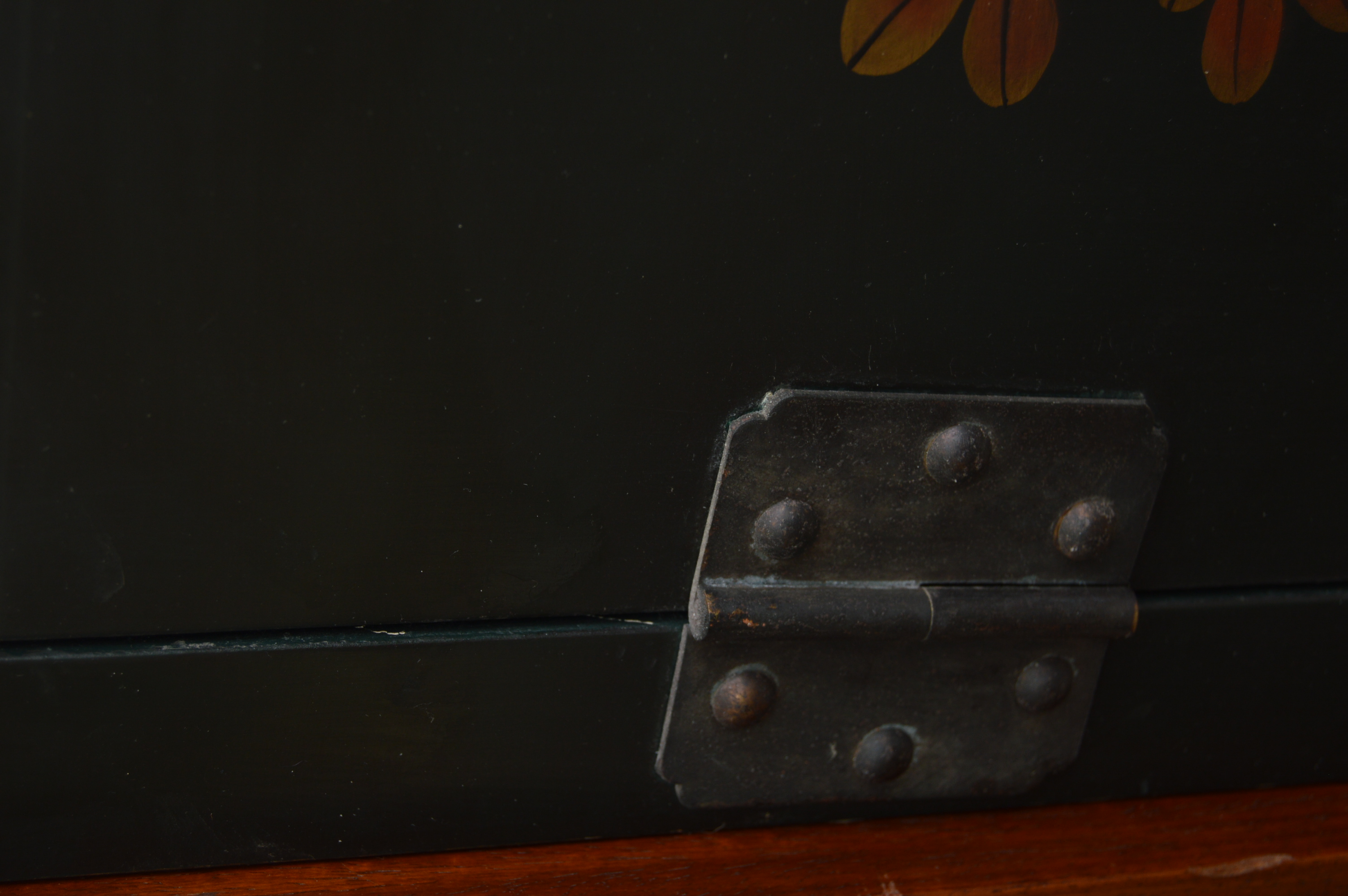 Vintage Japanese Lacquerware Cabinet