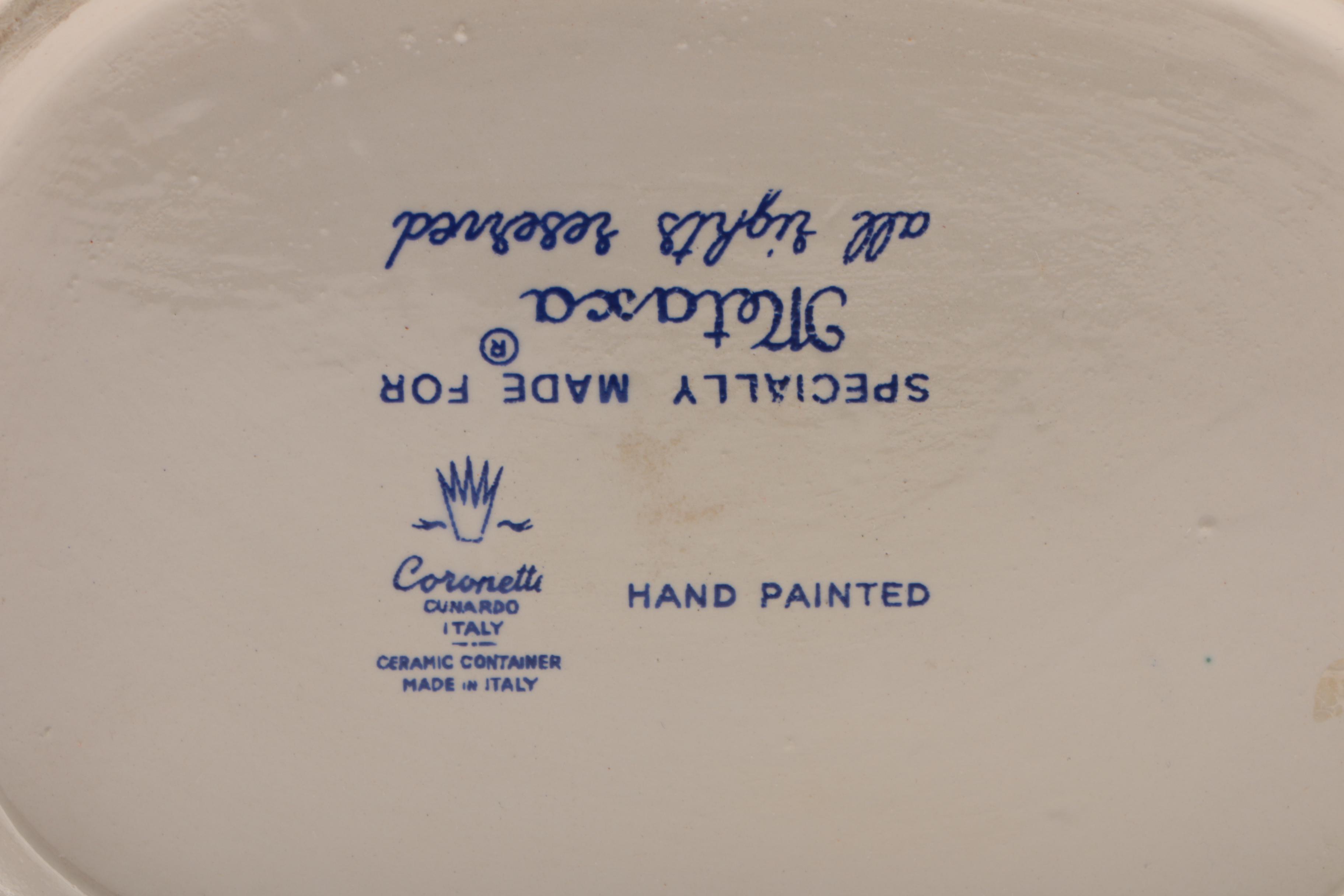 Vintage Metaxa Greek Liqueur Hand-Painted Liquor Decanter