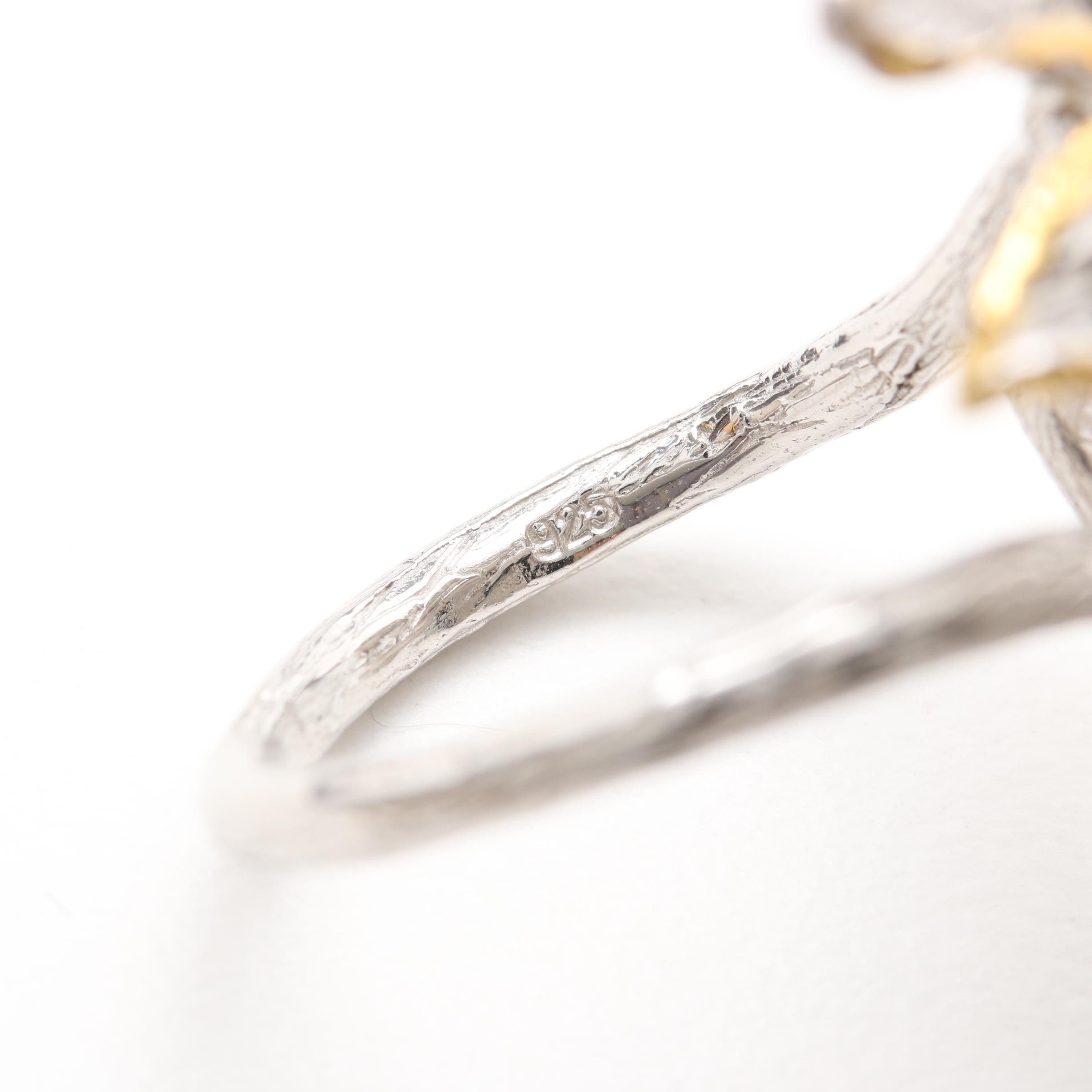 Sterling Silver Cultured Pearl, Peridot, and Garnet Floral Demi Parure