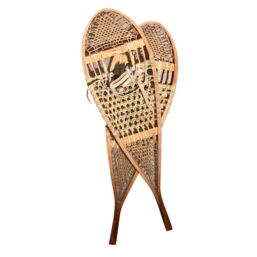 Vintage Military Snow Shoes