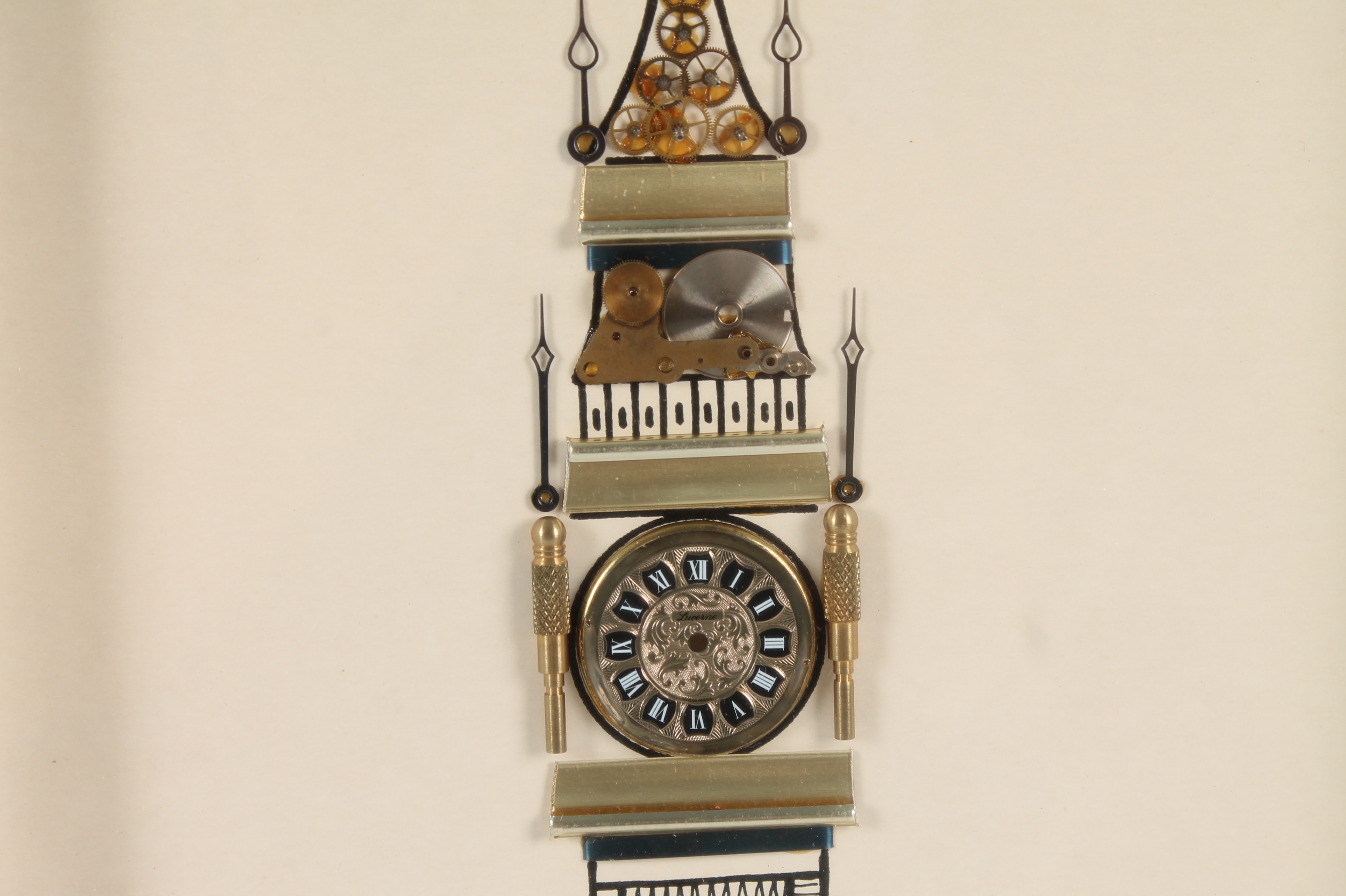 G. Burgess Horological Collages of London Landmarks