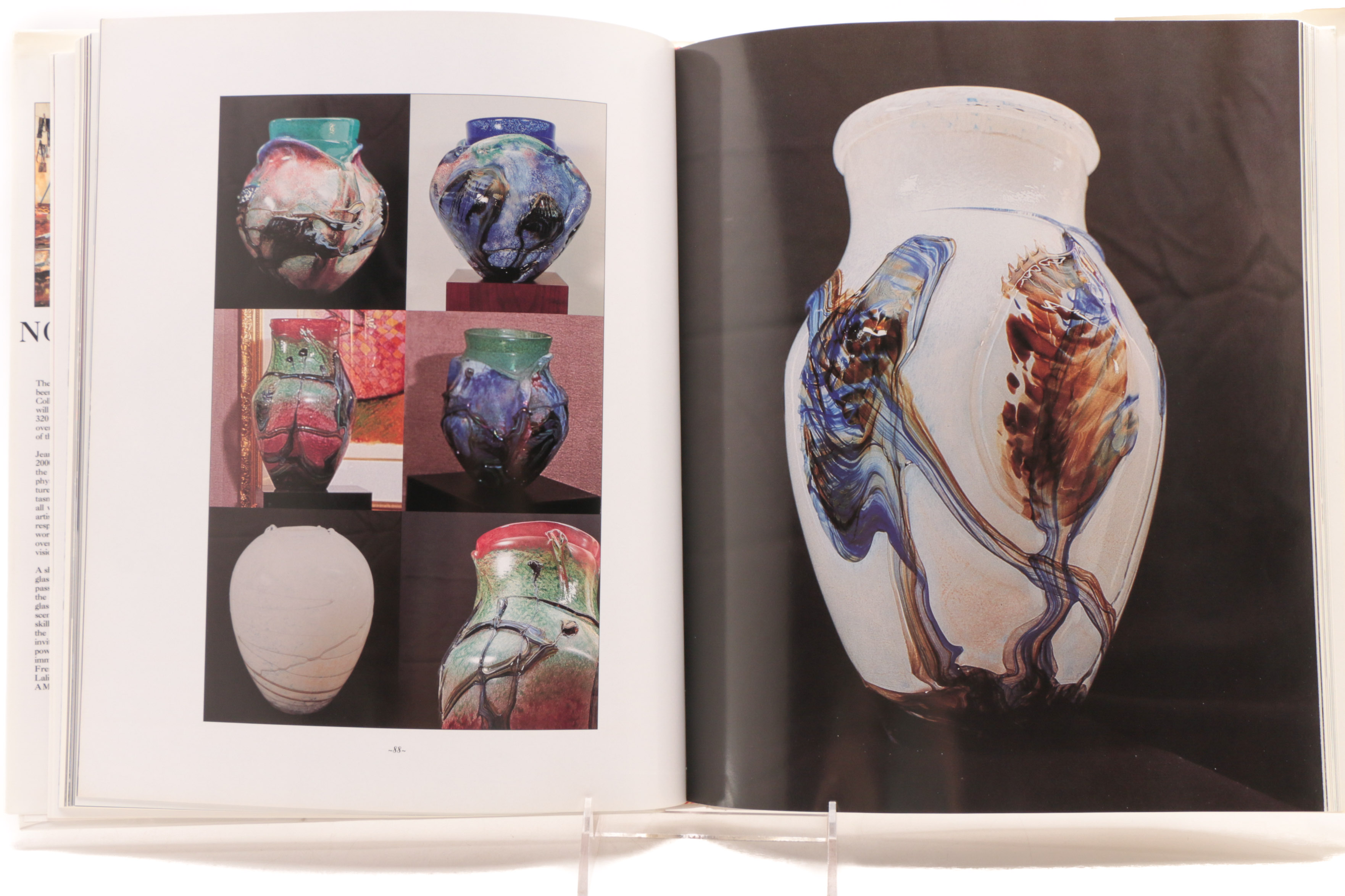 "Novaro: The King of Glass" and "Milton's Marilyn" Books