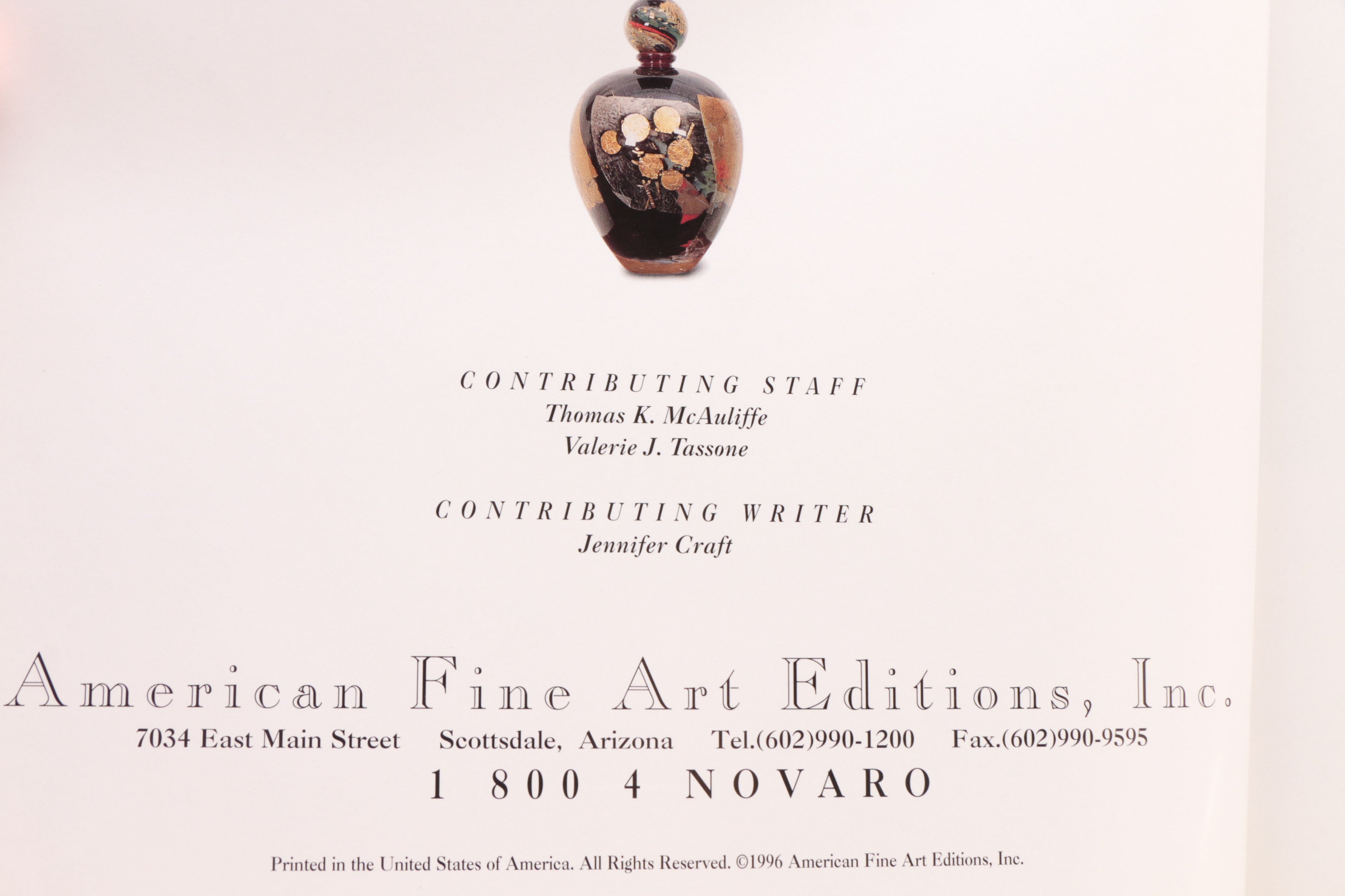 "Novaro: The King of Glass" and "Milton's Marilyn" Books