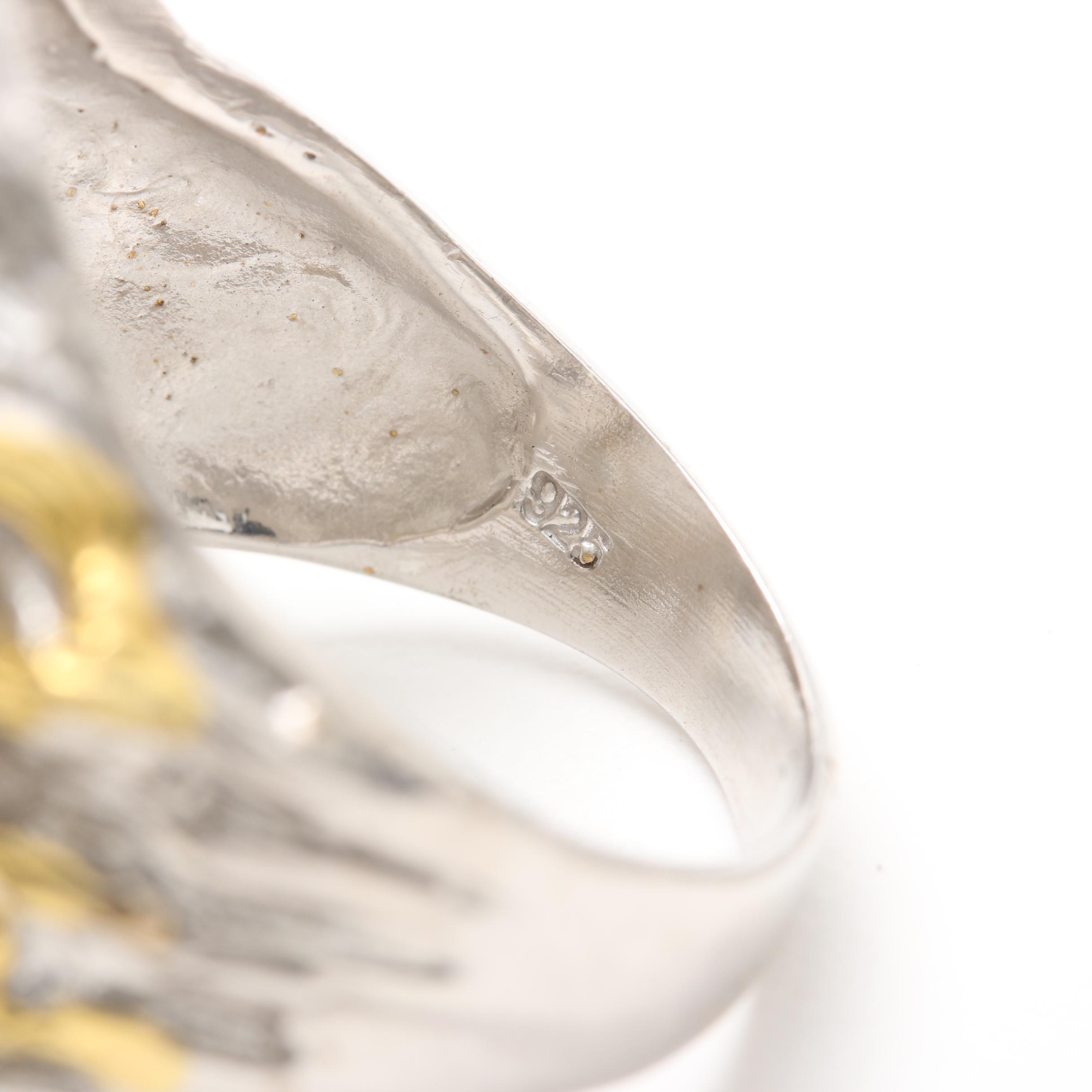 Sterling Silver Cultured Pearl Ring Selection with Tourmaline and Tanzanite