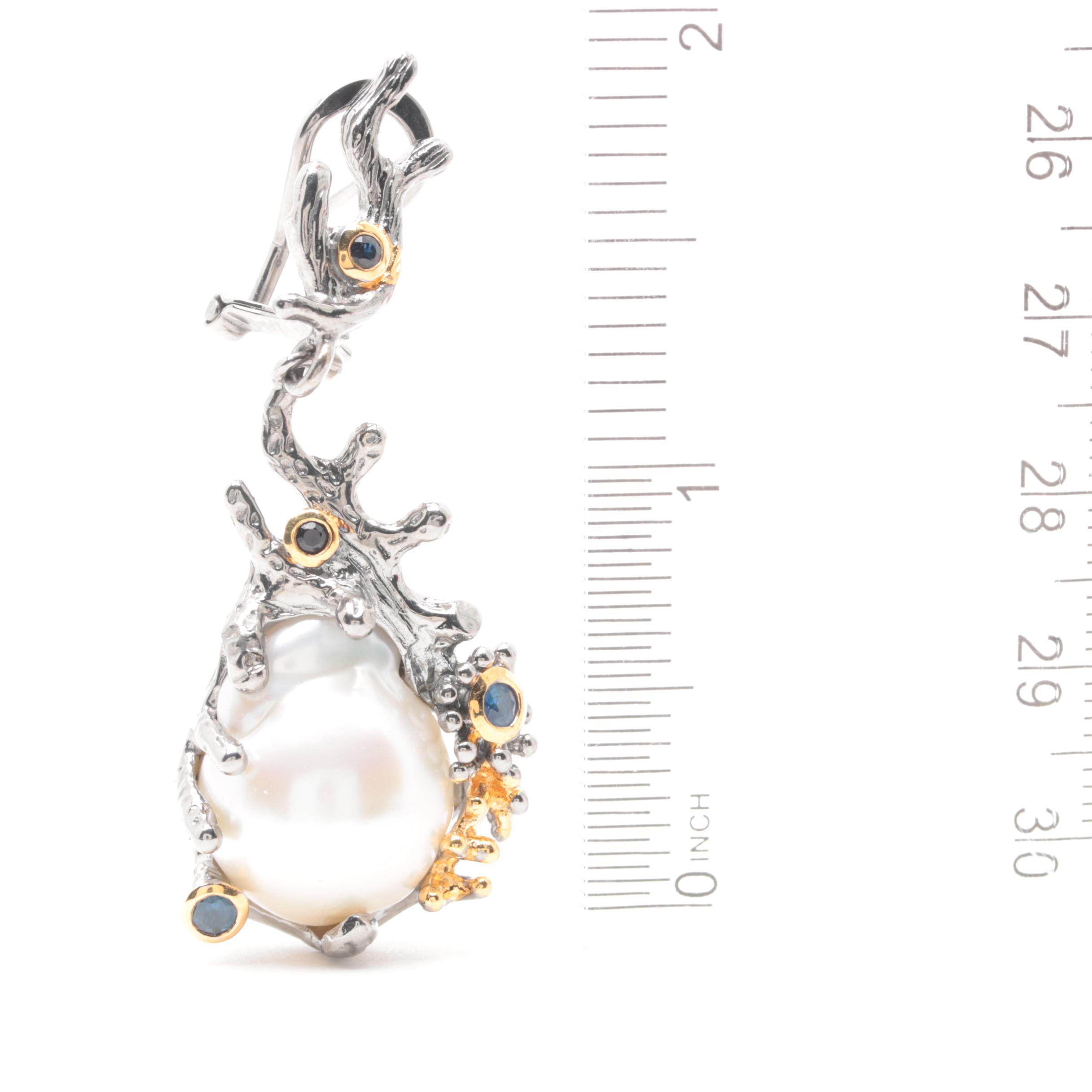 Sterling Silver Multi-Gemstone Abstract Ring and Earrings with Citrine