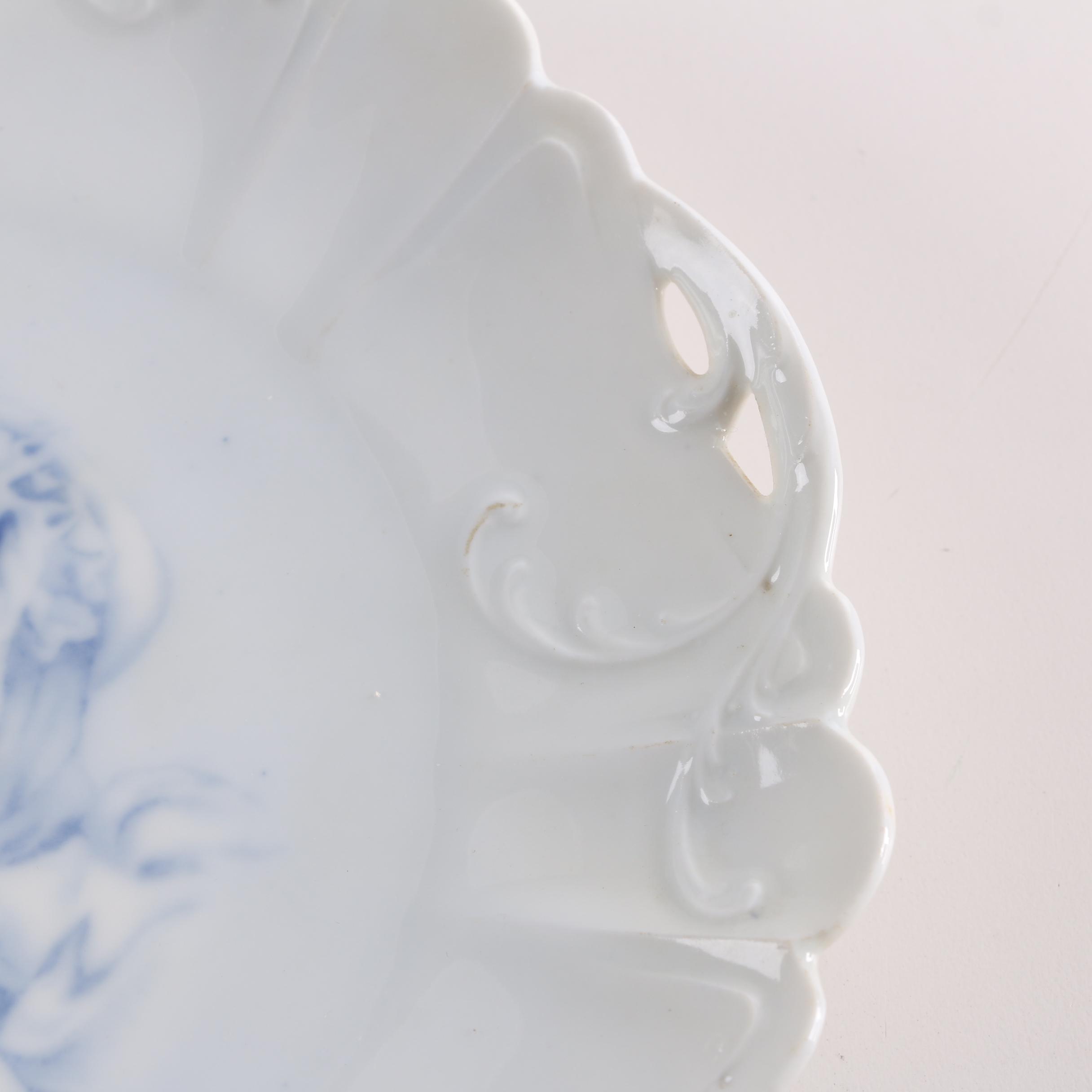 Antique Rosenthal "Lion D'or" Porcelain Portrait Cabinet Plate c.1898-1906