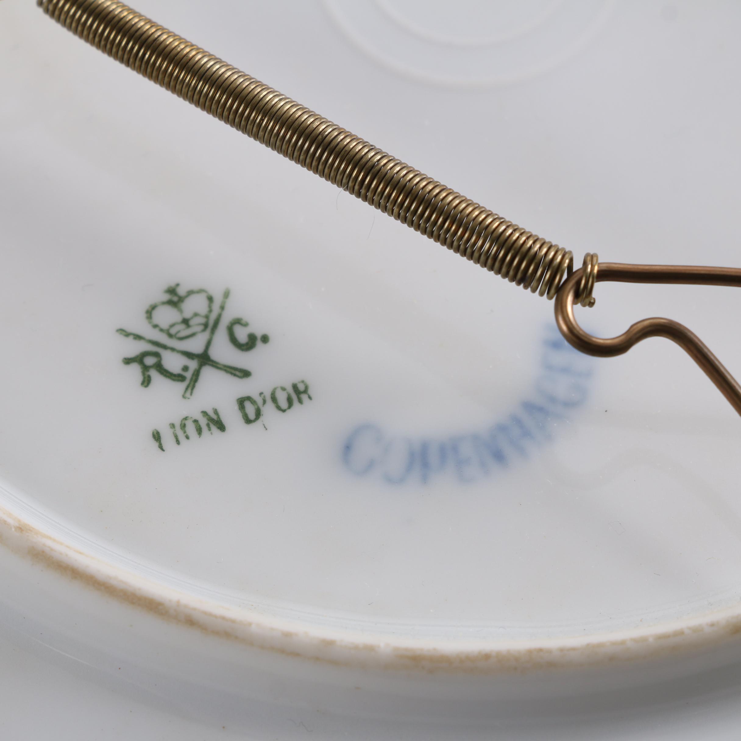 Antique Rosenthal "Lion D'or" Porcelain Portrait Cabinet Plate c.1898-1906