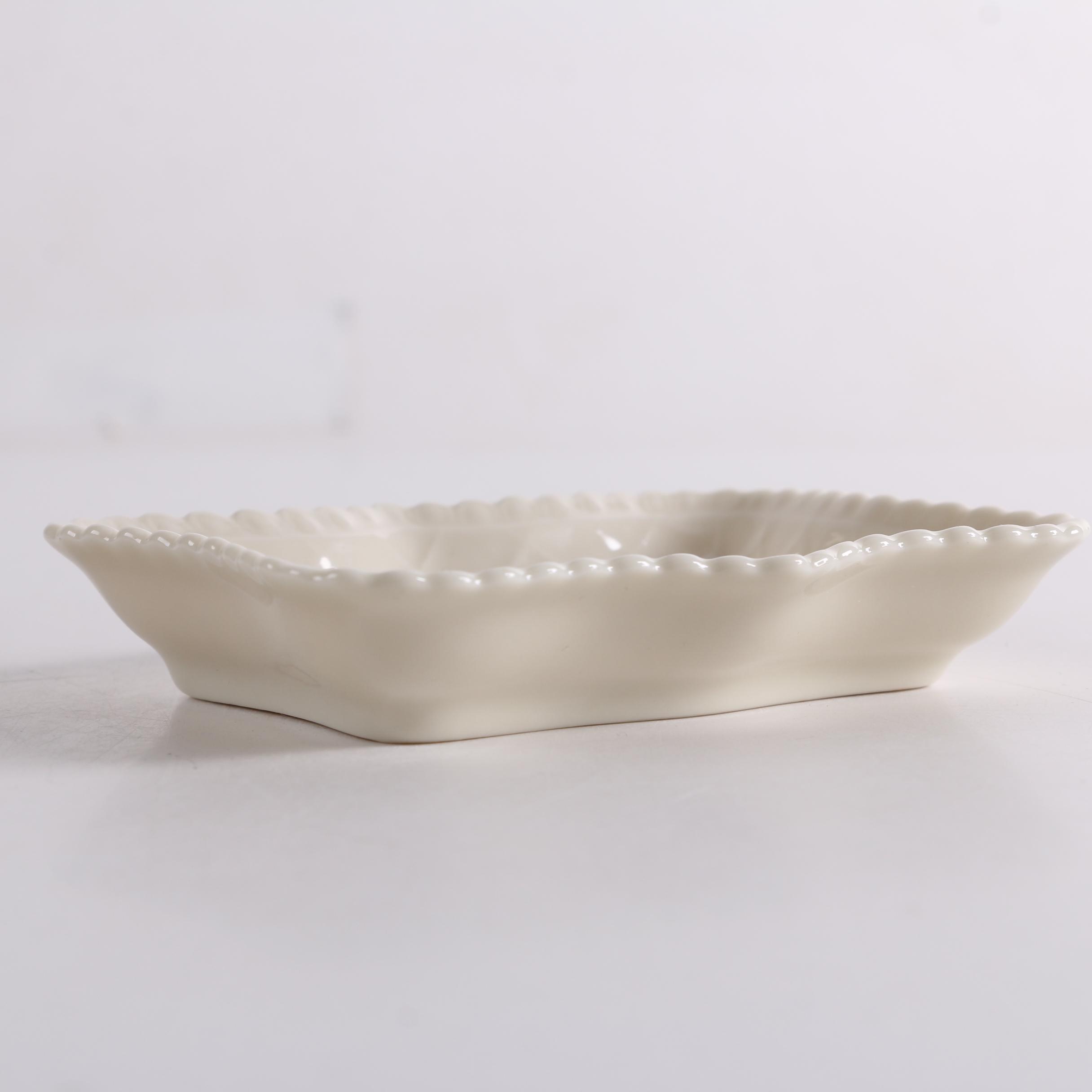 Lenox "Georgian Collection" Clock with "Rose Manor" and "Wedding Promises" Trays