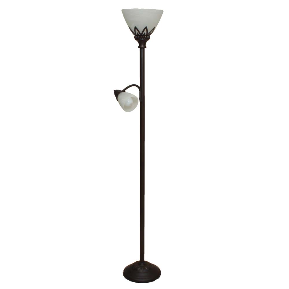 Contemporary Torchiere Style Floor Lamp