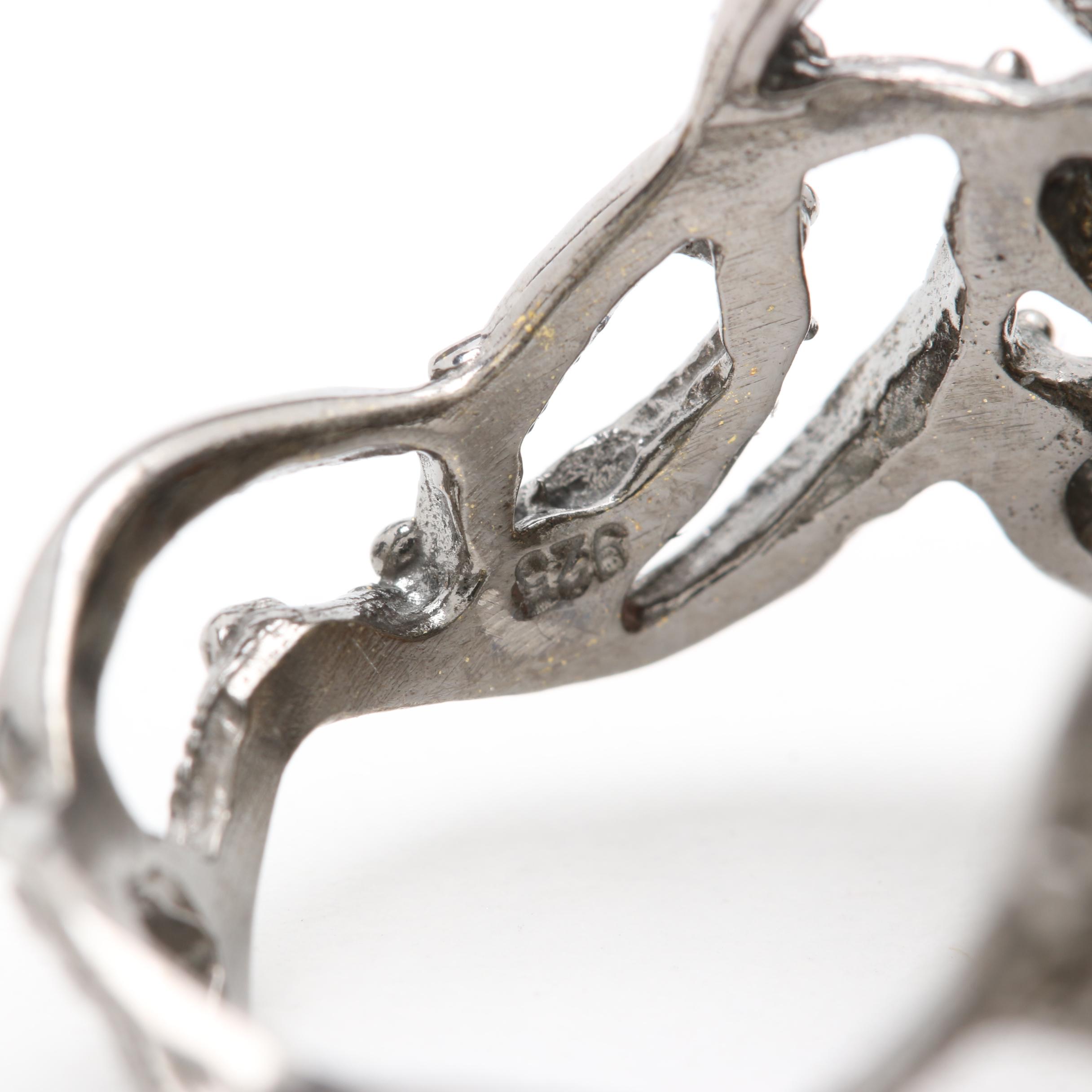 Sterling Silver Cultured Pearl Ring and Earring Set