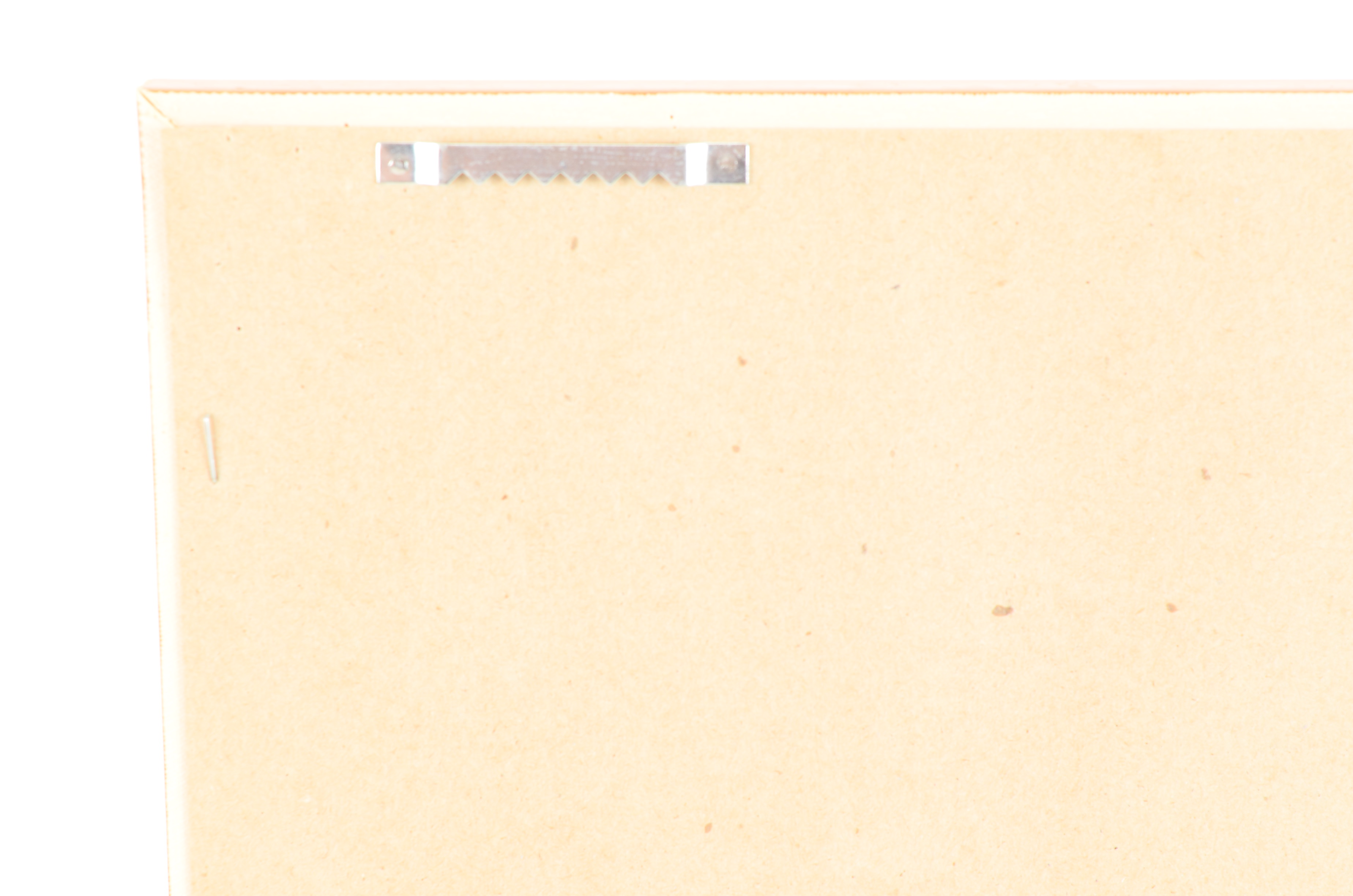 Faux Wood Framed Full-Length Mirror