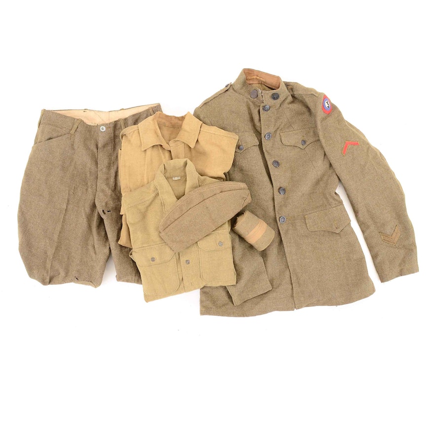 World War I United States Military Air Service Uniform