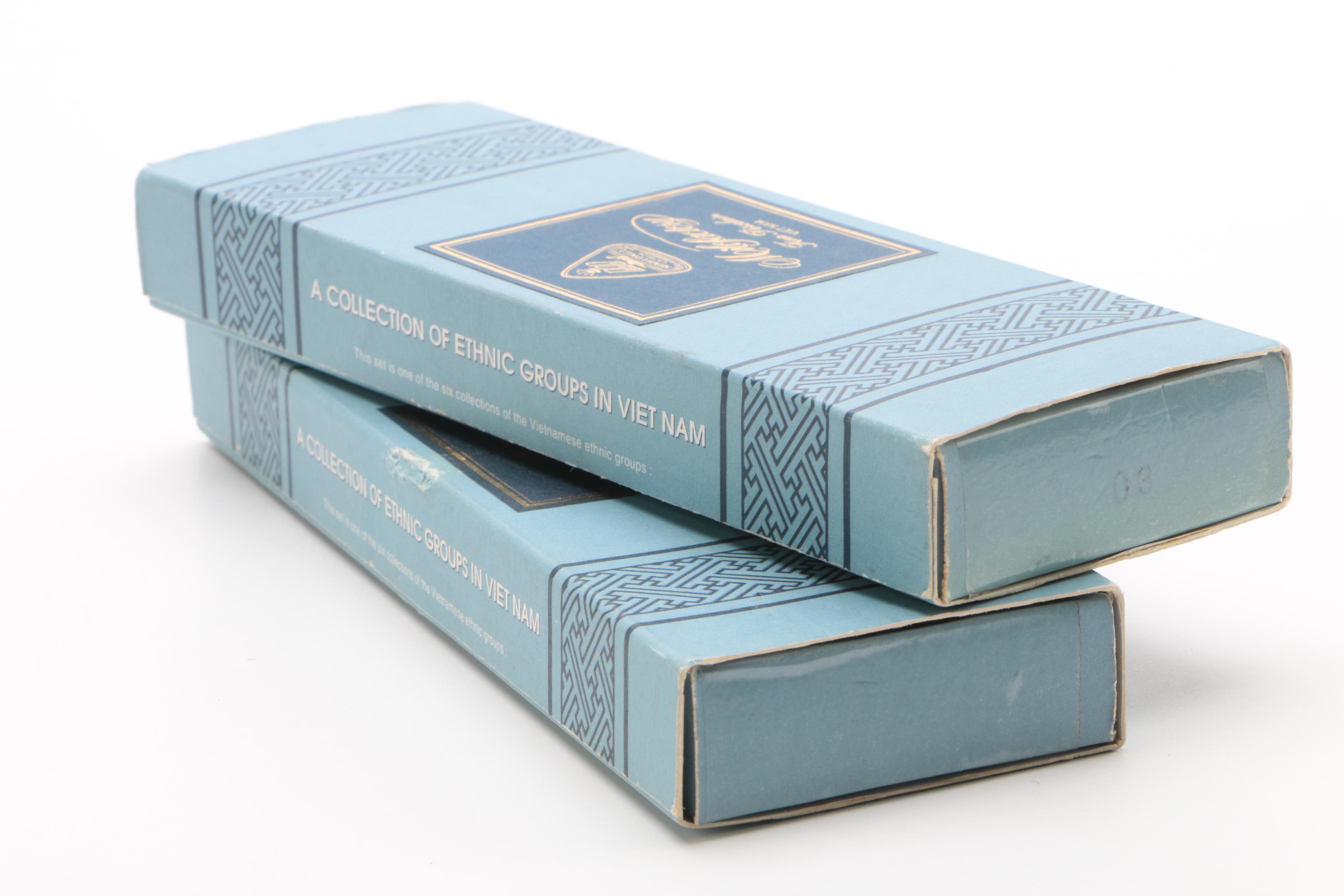 Minh Long "Collection of Ethnic Groups in Vietnam" Miniature Porcelain Figurines