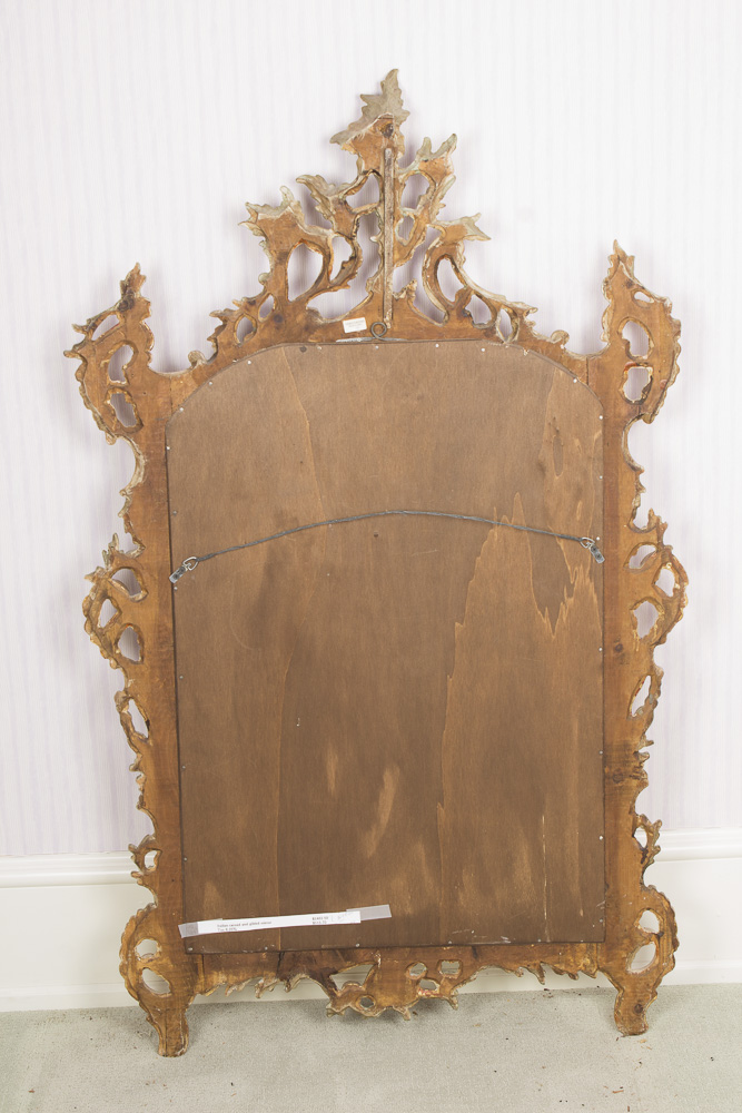 Italian Rococo-Style Wall Mirror by Vero Legno