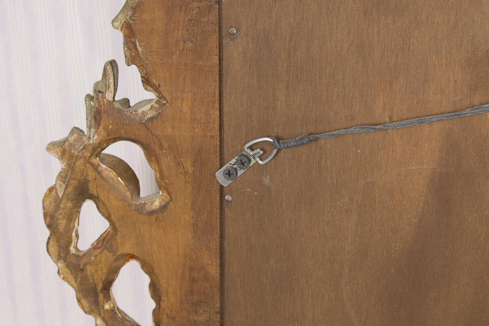 Italian Rococo-Style Wall Mirror by Vero Legno