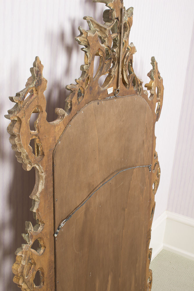 Italian Rococo-Style Wall Mirror by Vero Legno