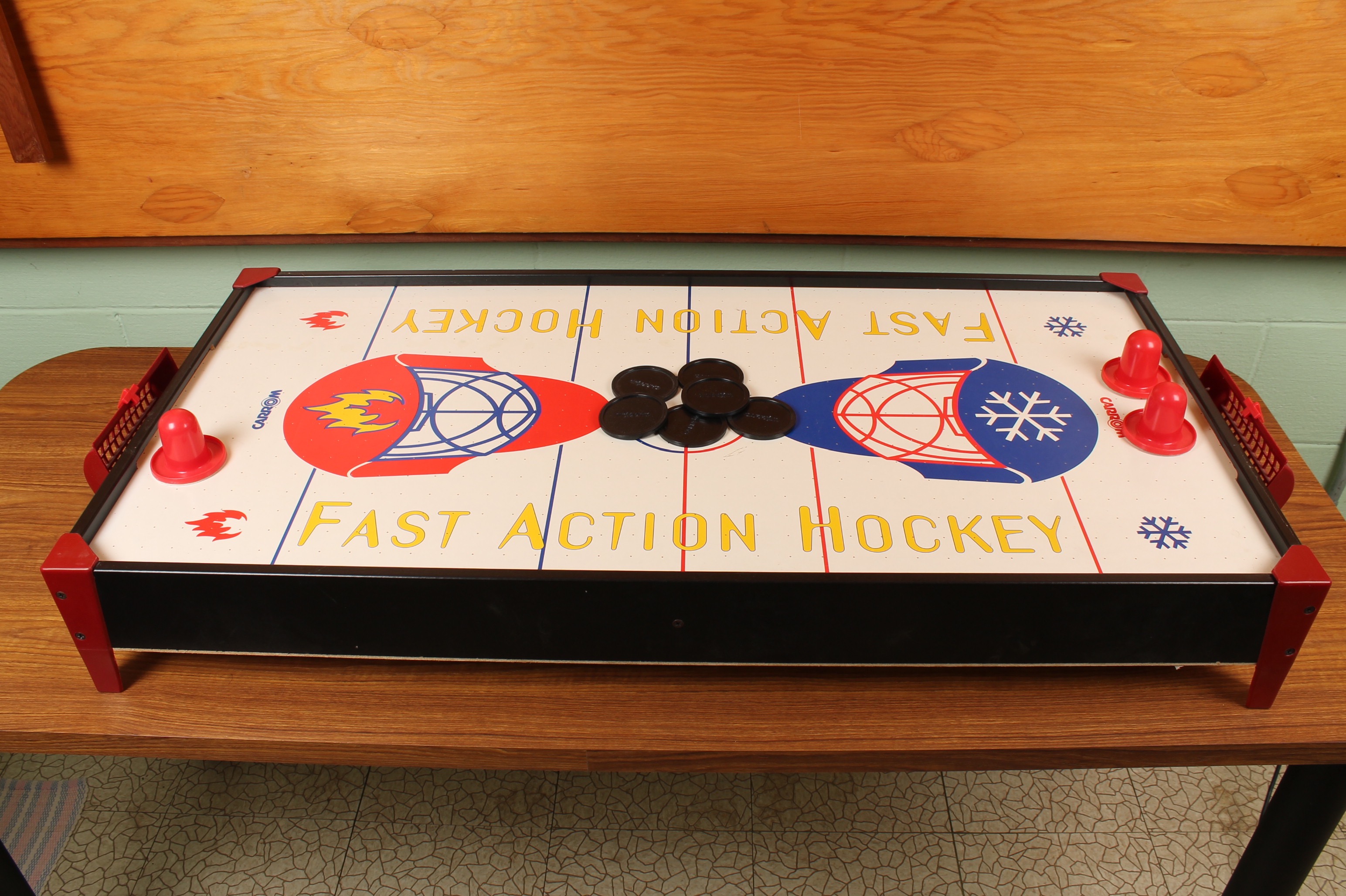 Carrom Table Top Air Hockey Game