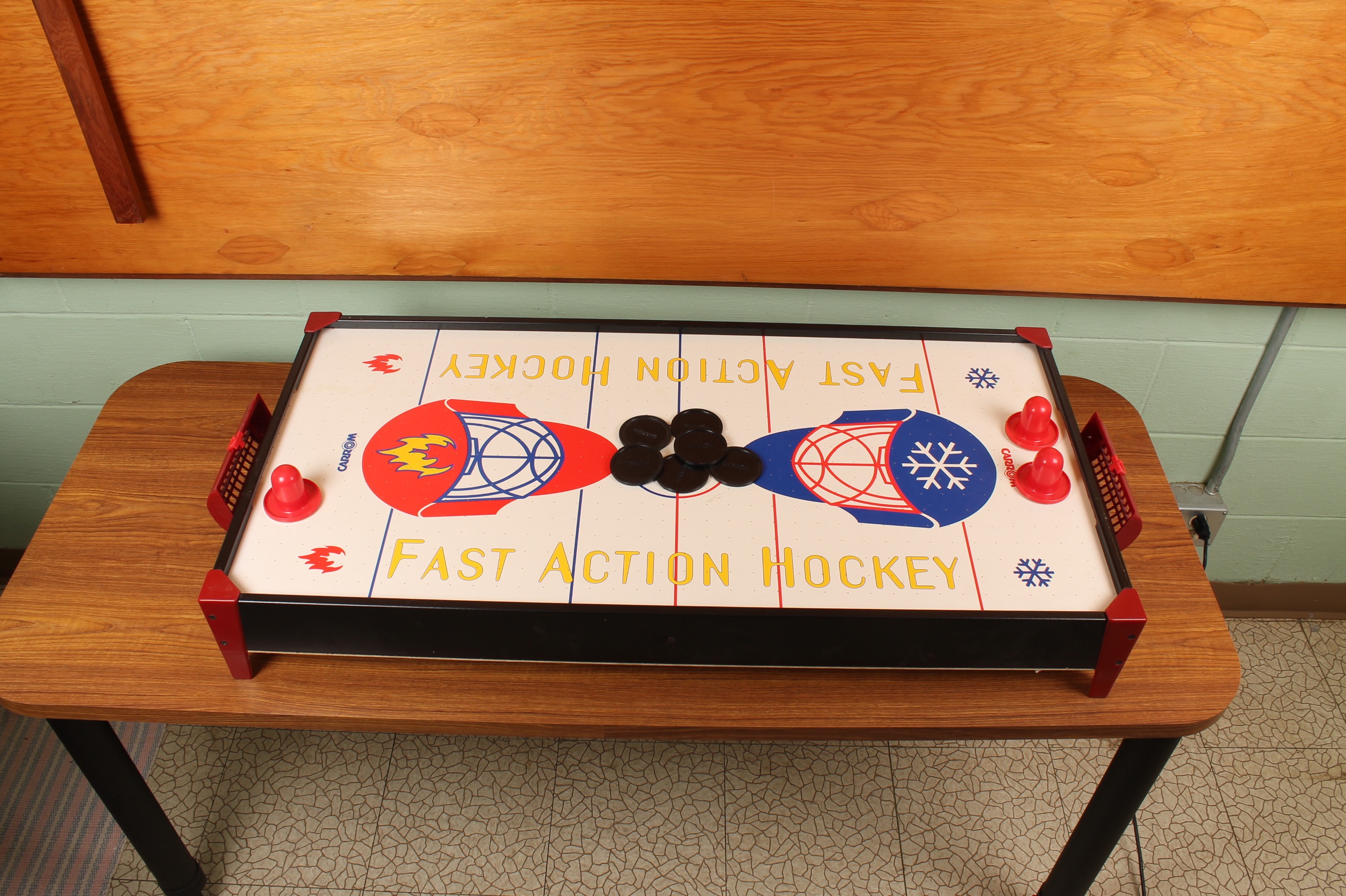 Carrom Table Top Air Hockey Game