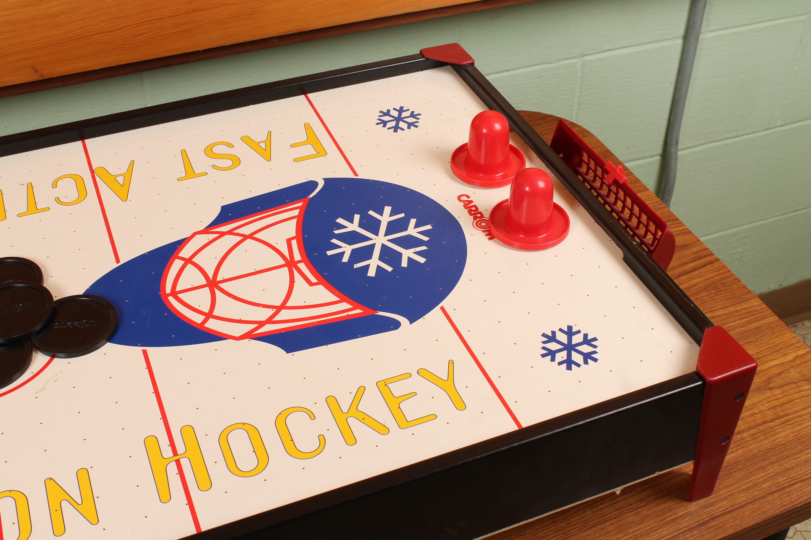 Carrom Table Top Air Hockey Game