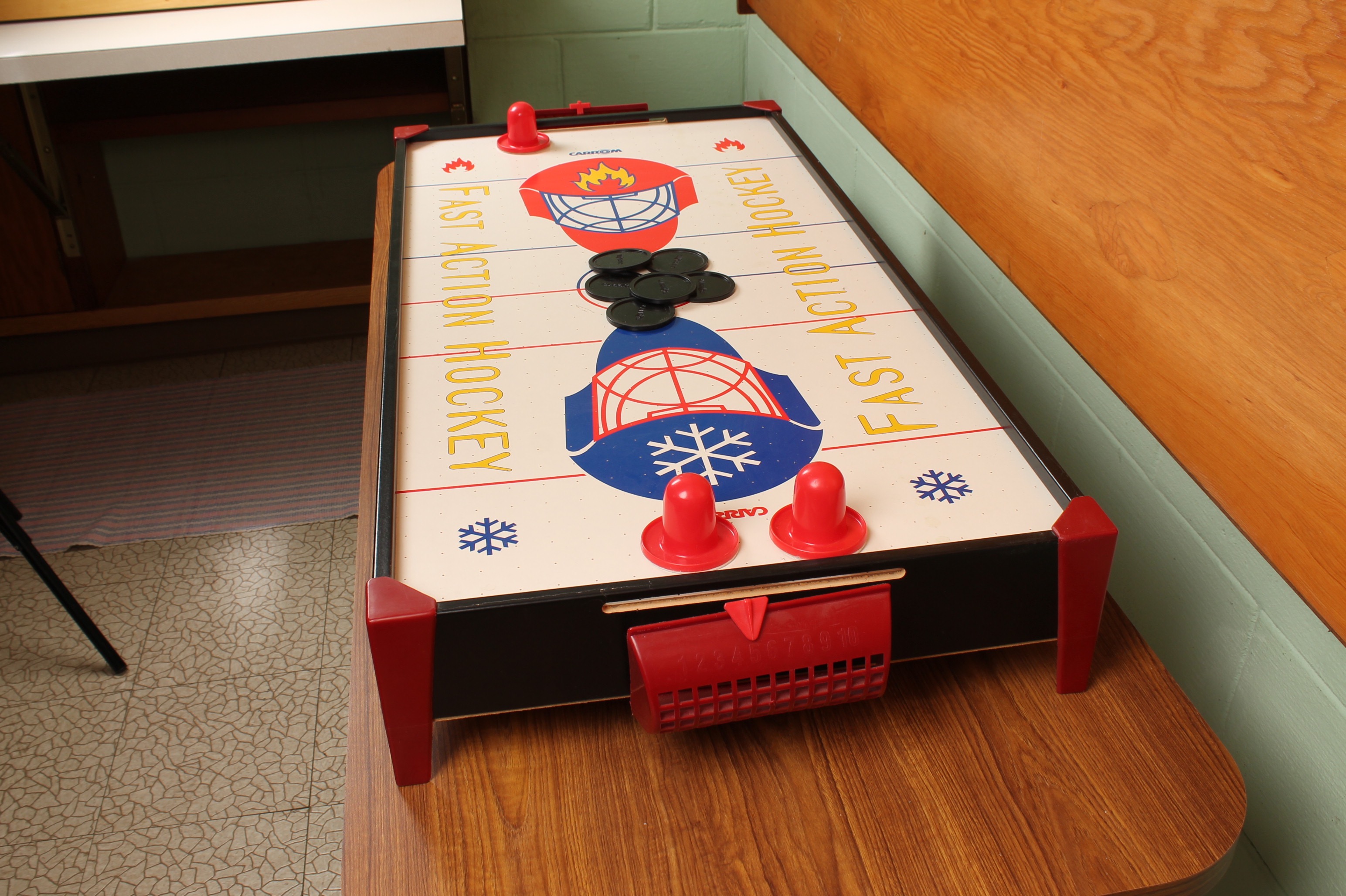 Carrom Table Top Air Hockey Game