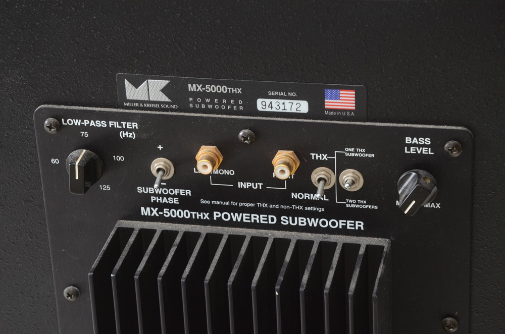 Miller and Kreisel Sound System