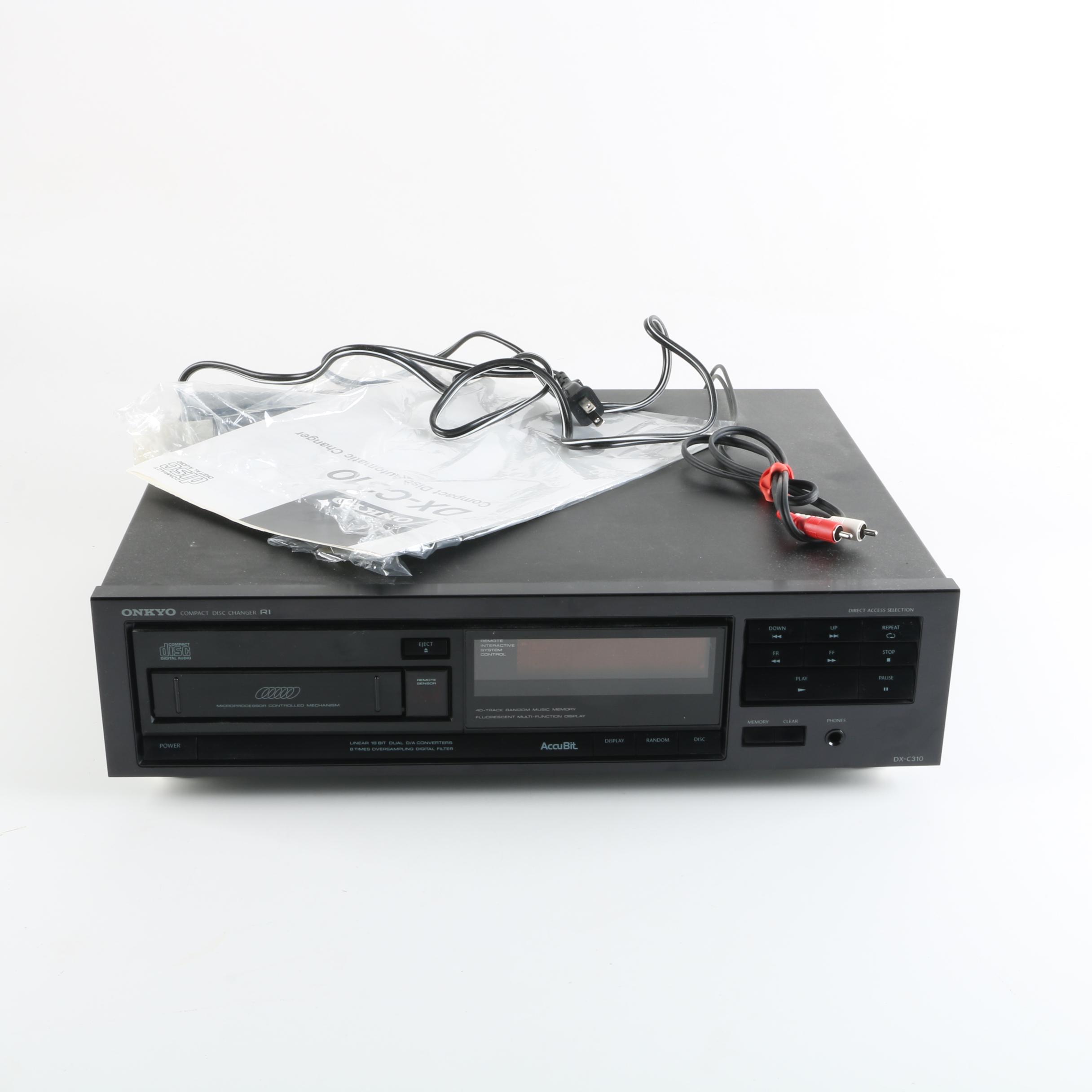 1992 Onkyo DX-C310 Compact Disc Automatic Changer