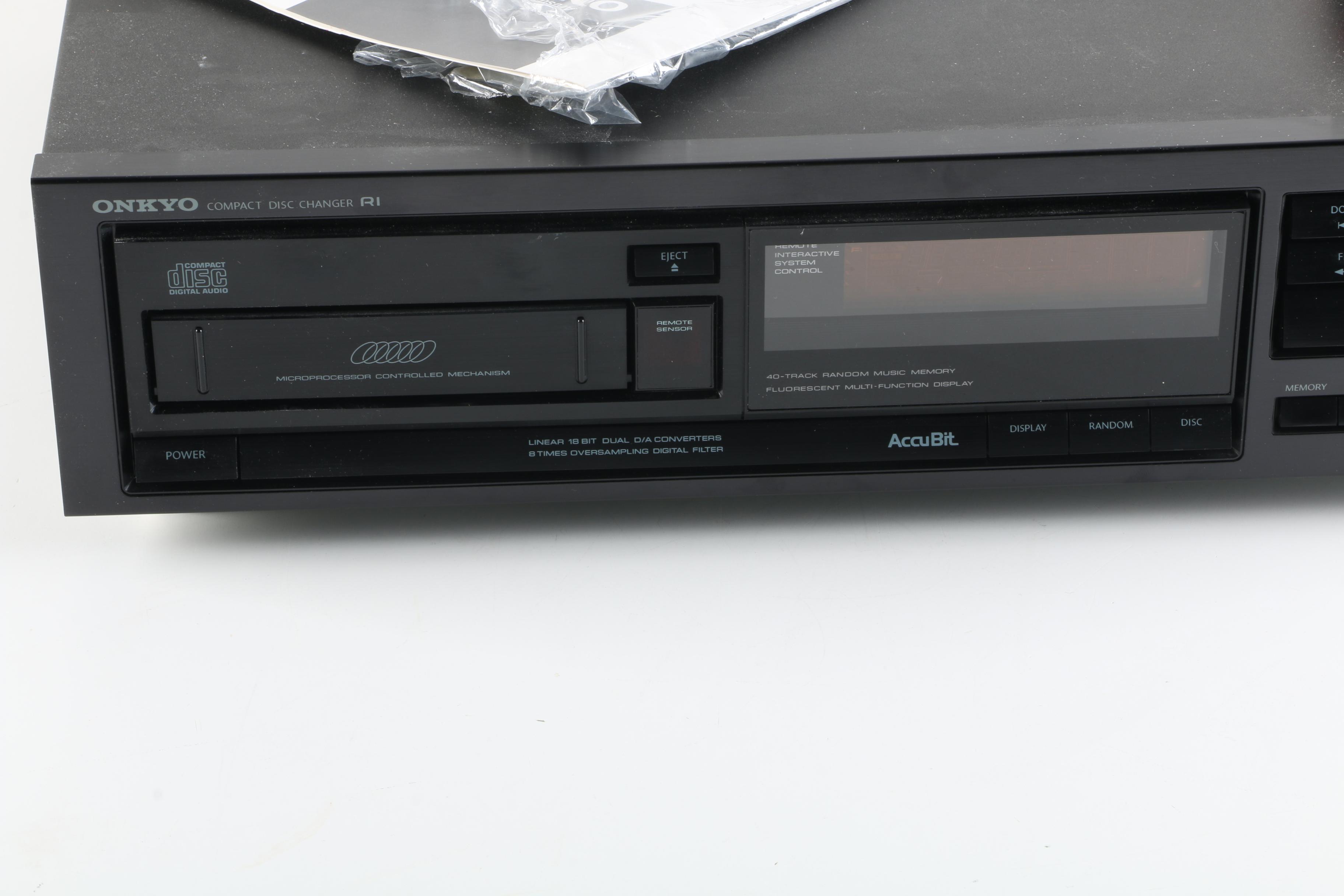 1992 Onkyo DX-C310 Compact Disc Automatic Changer