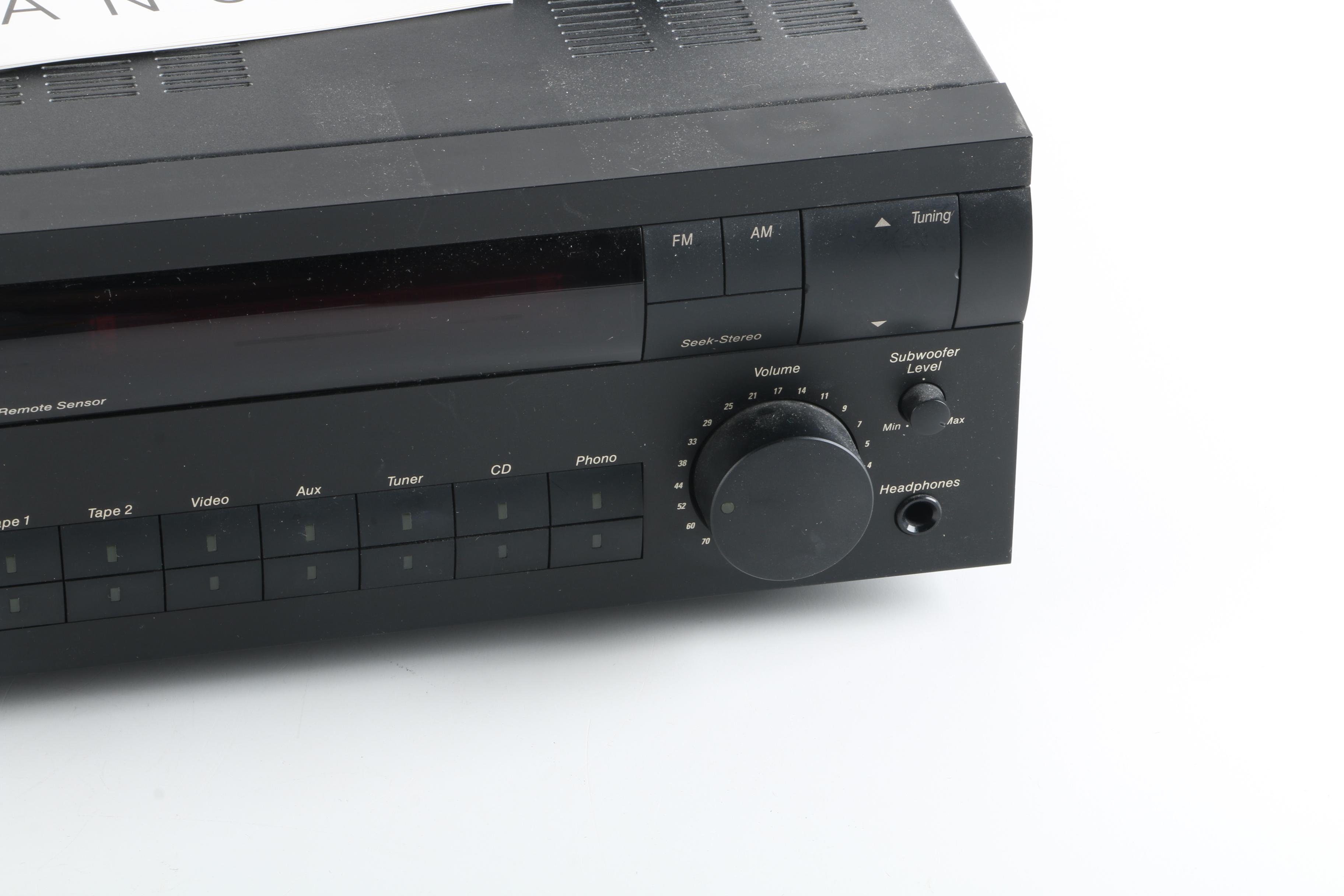 Harman/Kardon HK3500 Stereo Receiver with Owner's Manual