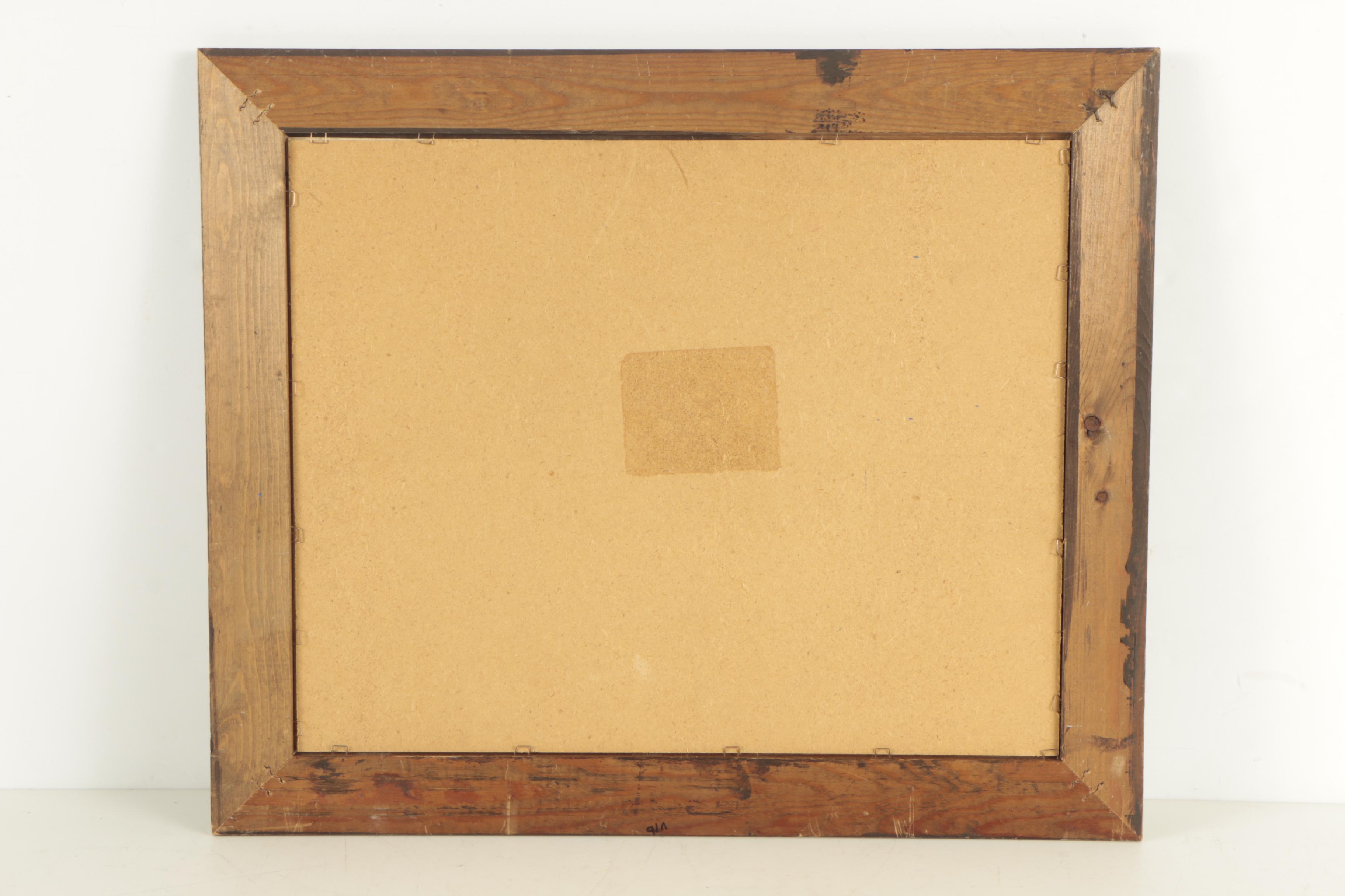 Alfred George Morgan Nautical Oil Painting